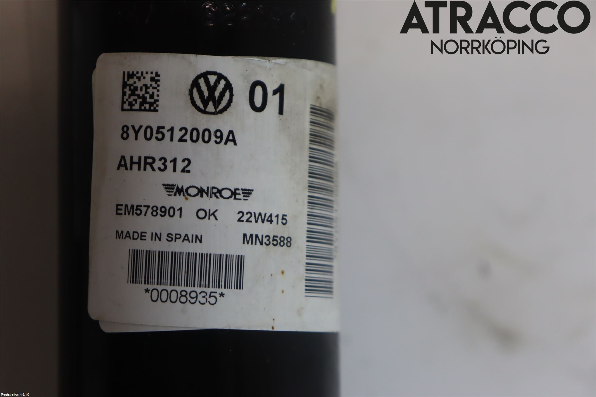Audi A3/S3 8Y 21- Stötdämpare Bak