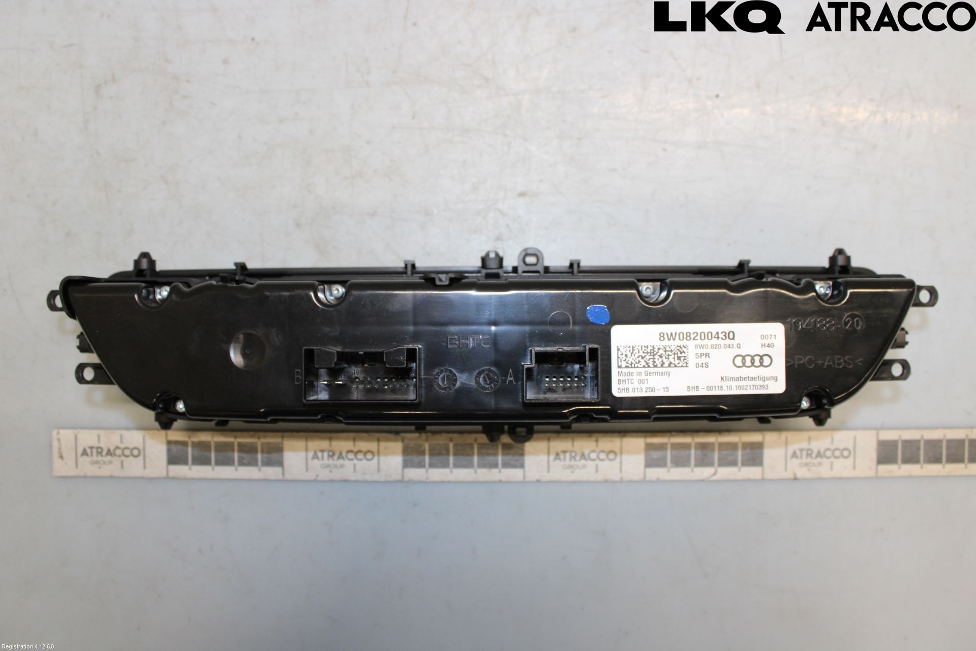 Audi A4/S4 B9 16-19 Värmereglage