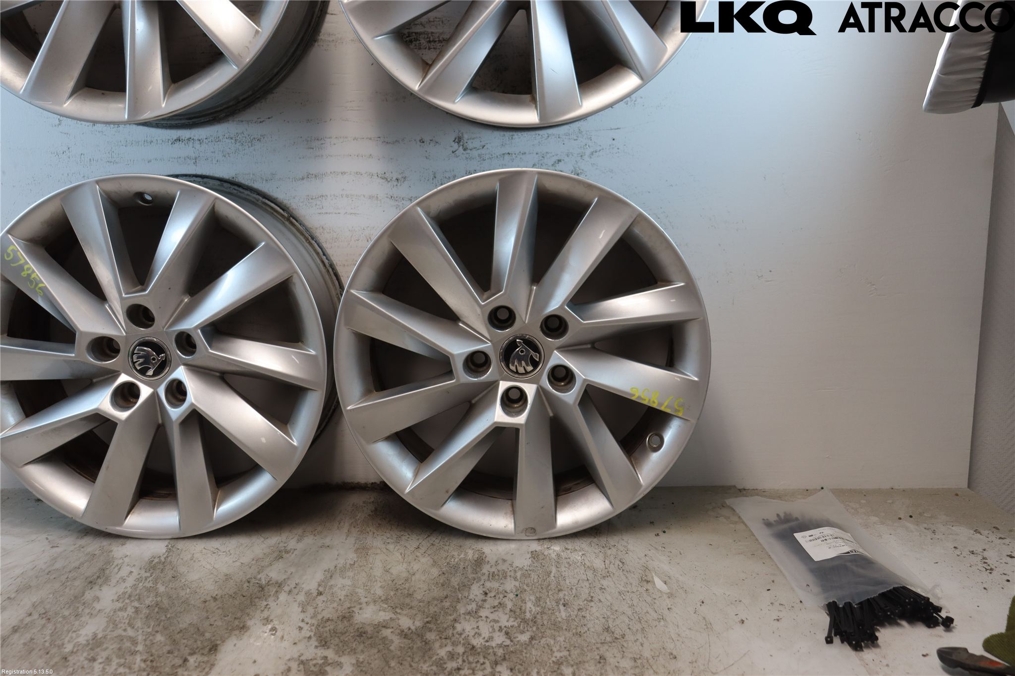 Skoda SUPERB 09-15 Fälgsats Aluminium