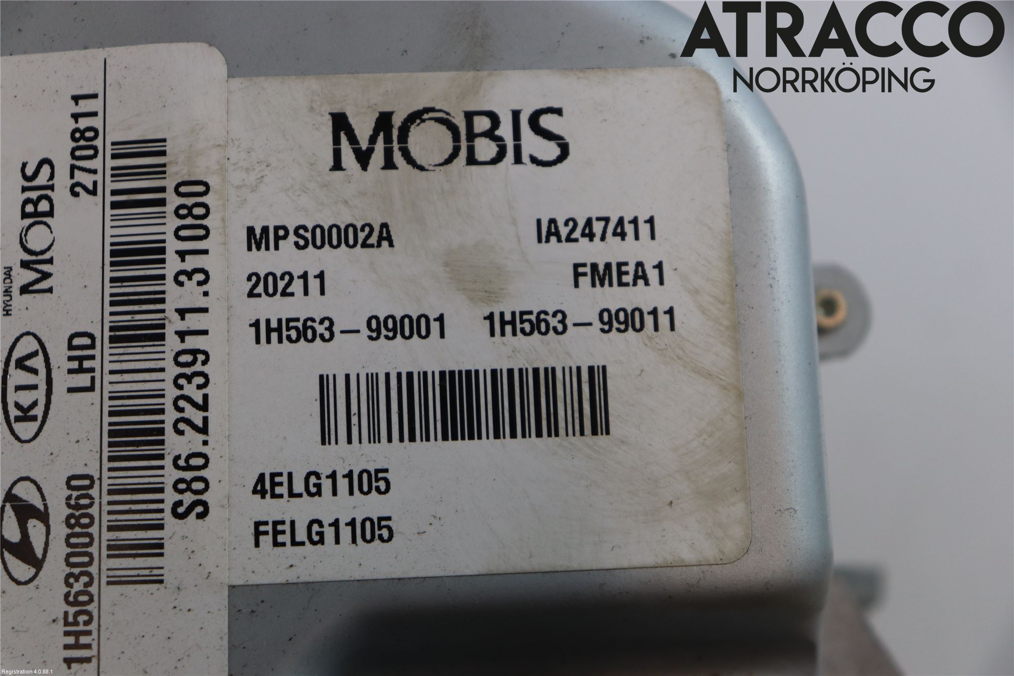 Kia CEED 06-12 Rattaxelagg Med Inb Servo