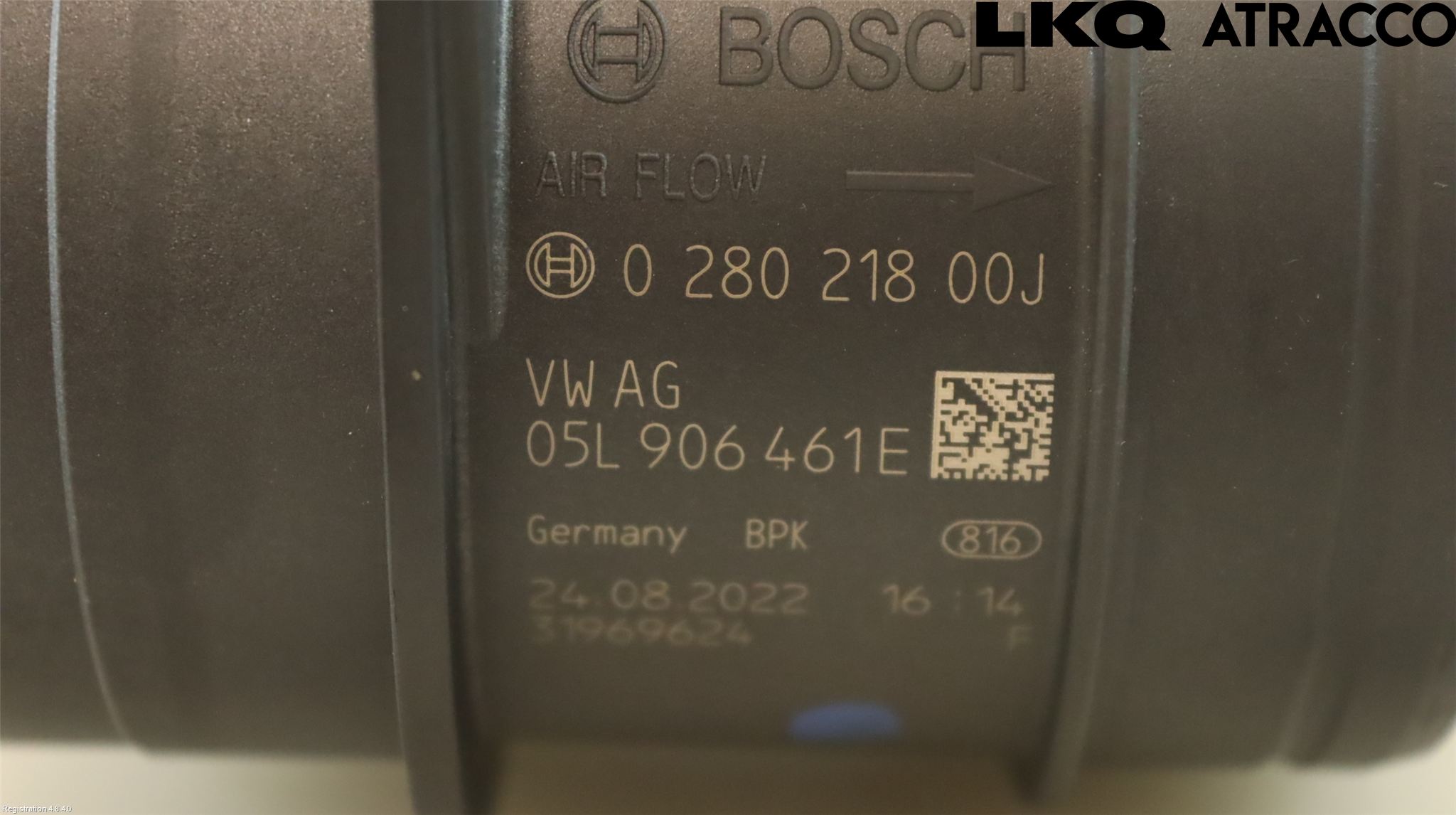 Volkswagen VW GOLF / E-GOLF VIII 20- Injluftmassamätare