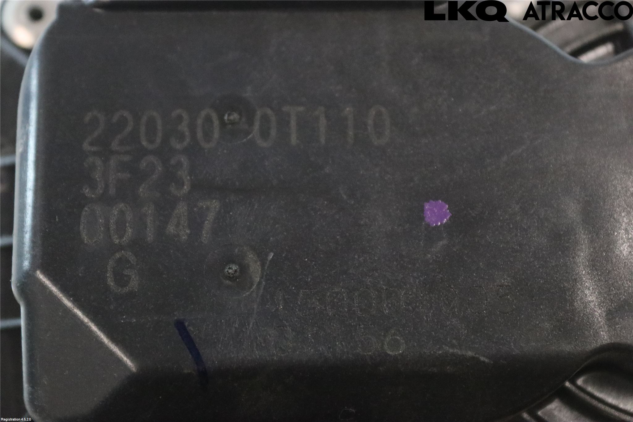 Toyota COROLLA 19- Injspjällhus