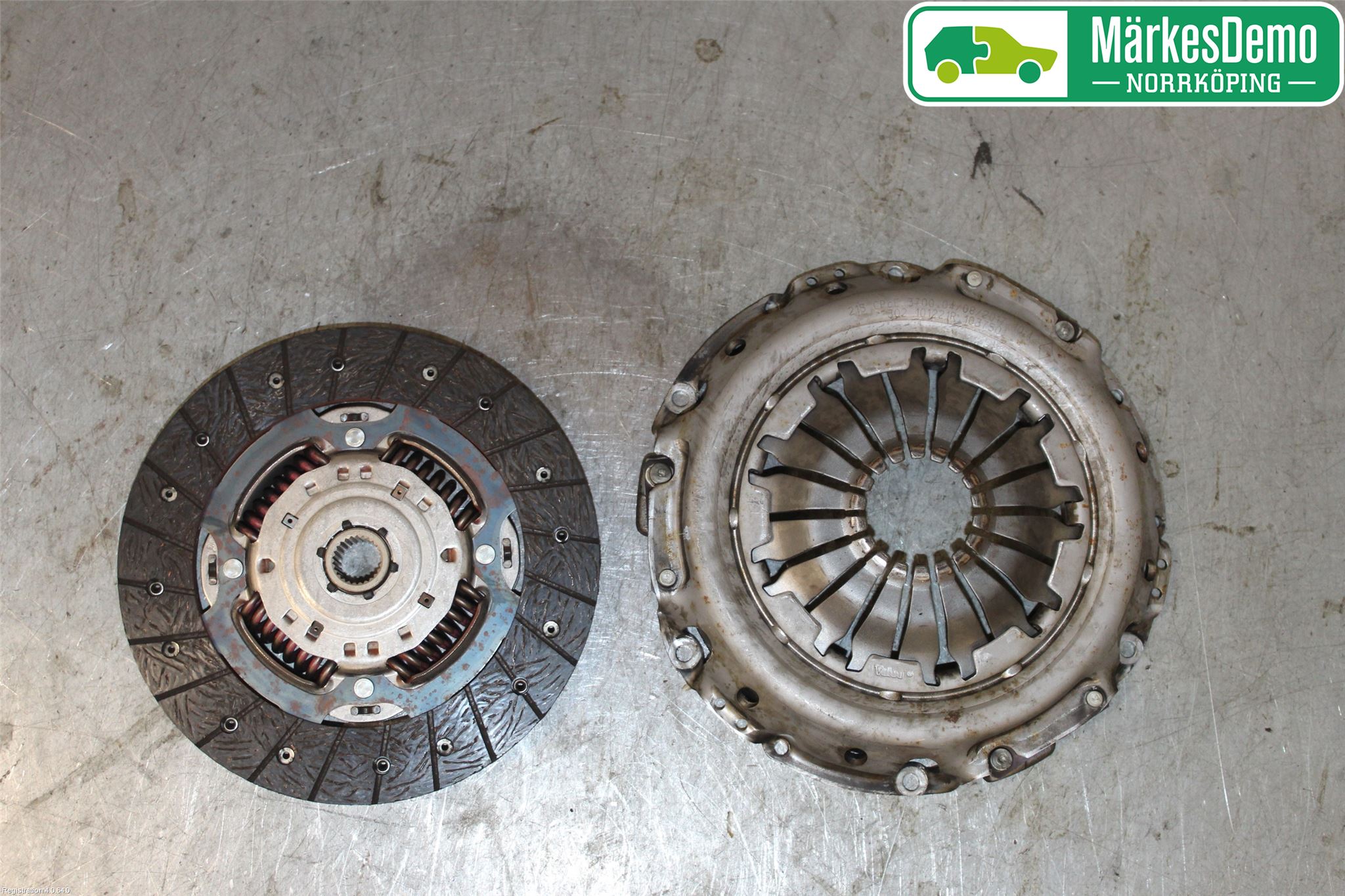 Renault CAPTUR 13-19 Koppling Tryckplatta