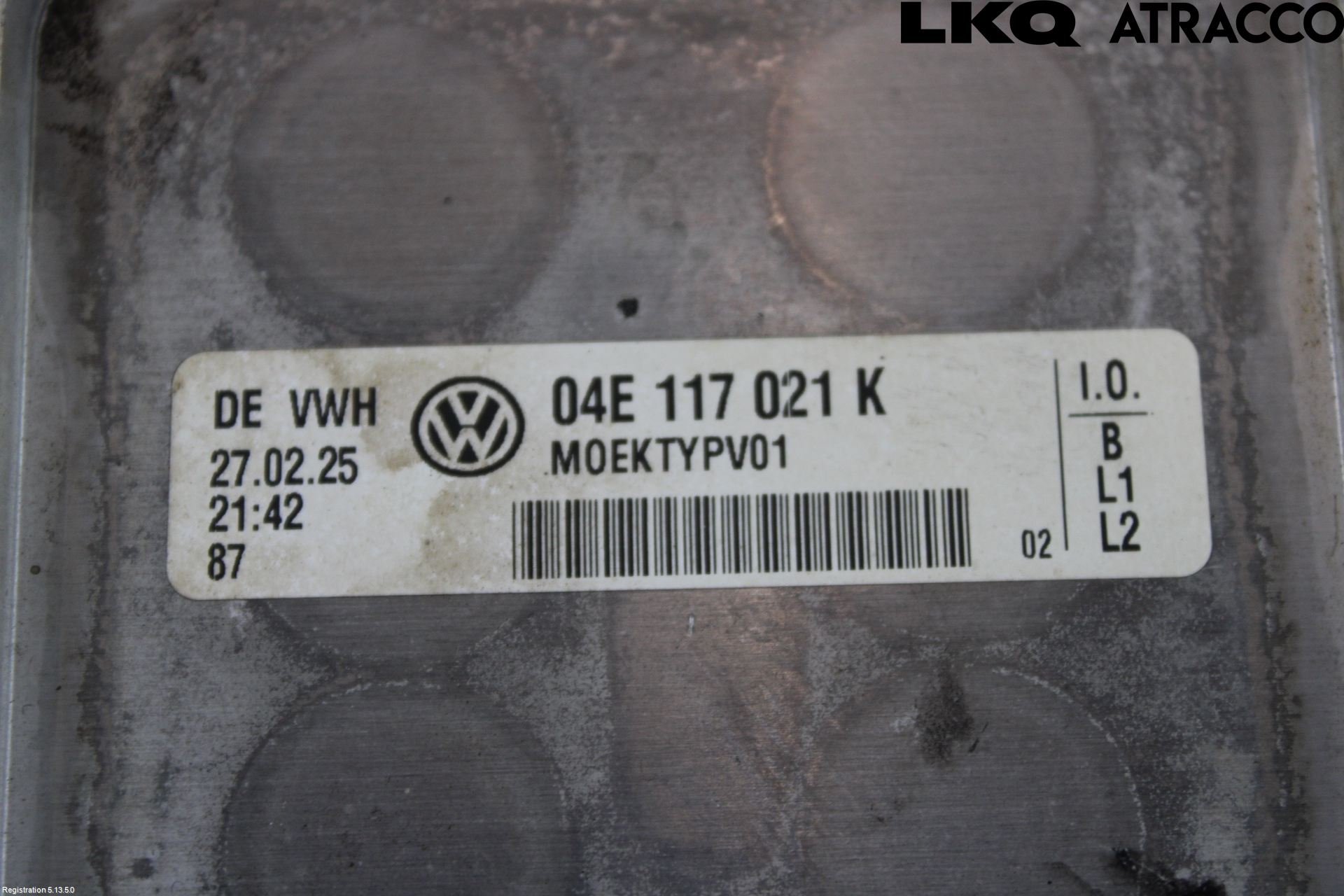 Audi A3/S3 8Y 21- Oljekylare Motor