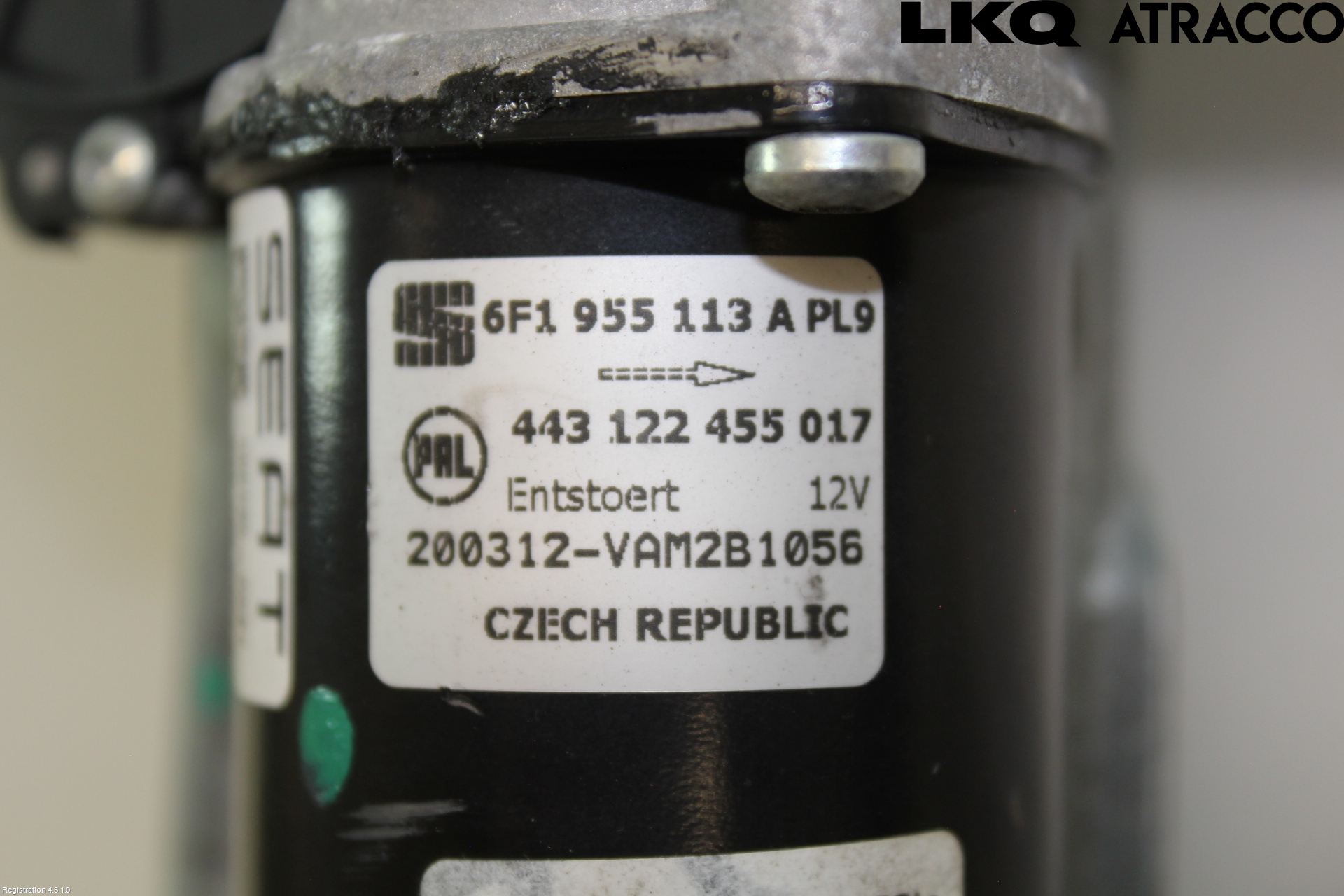 Seat ARONA Torkarmekanism Vindruta