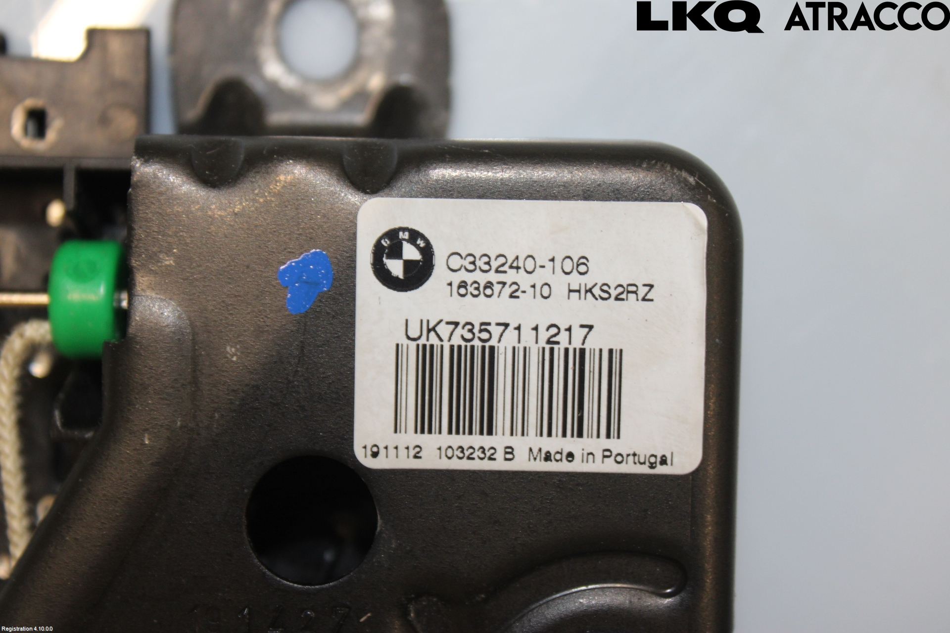 BMW 5 G30/G31/F90 17-23 Låskista Baklucka