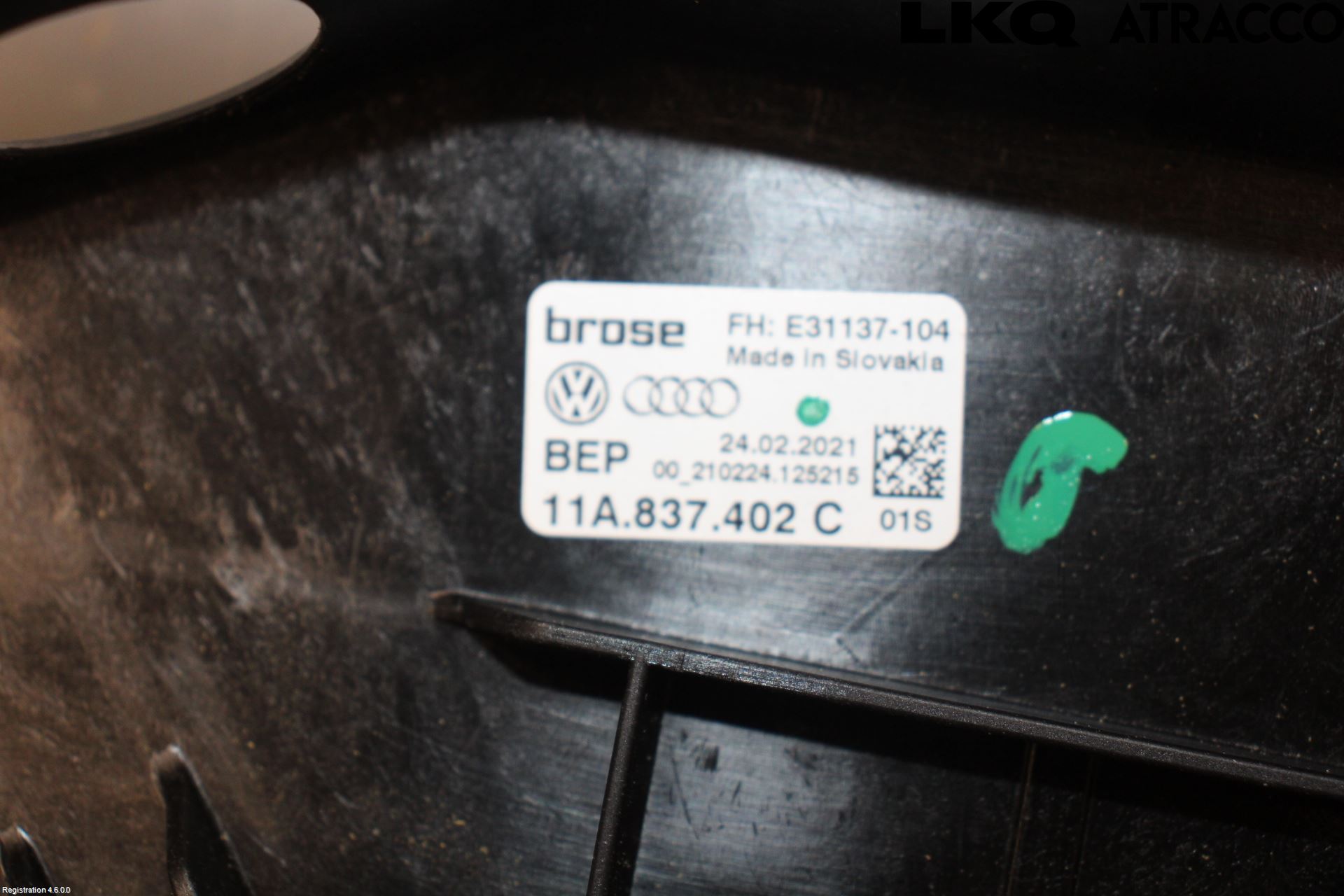 Volkswagen VW ID.4 21- Fönsterhiss El Kompl