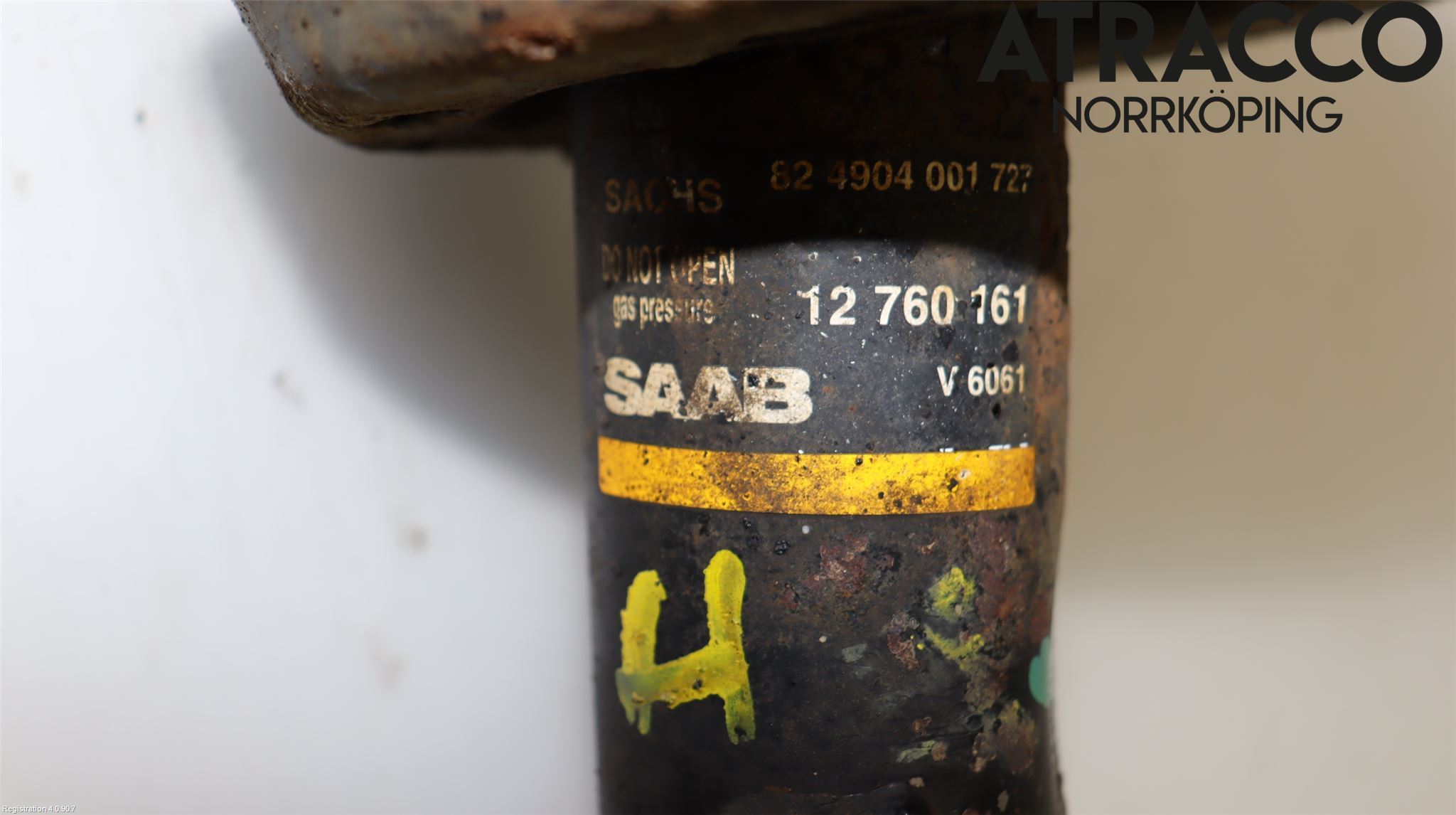 Saab 9-5     06-10 Fjäderben Fram Höger