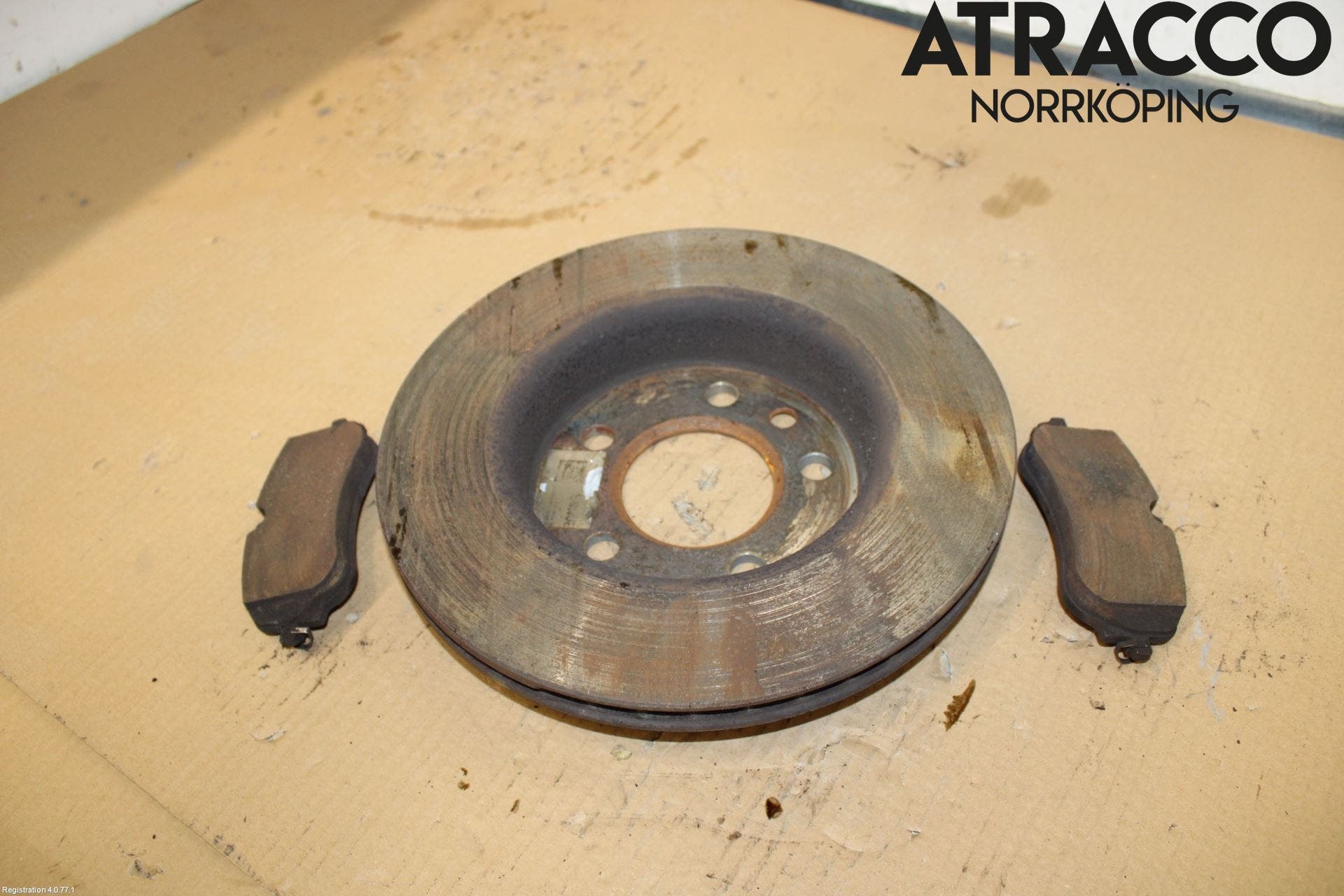 Volkswagen VW AMAROK 2H 10-22 Bromsskiva Bak