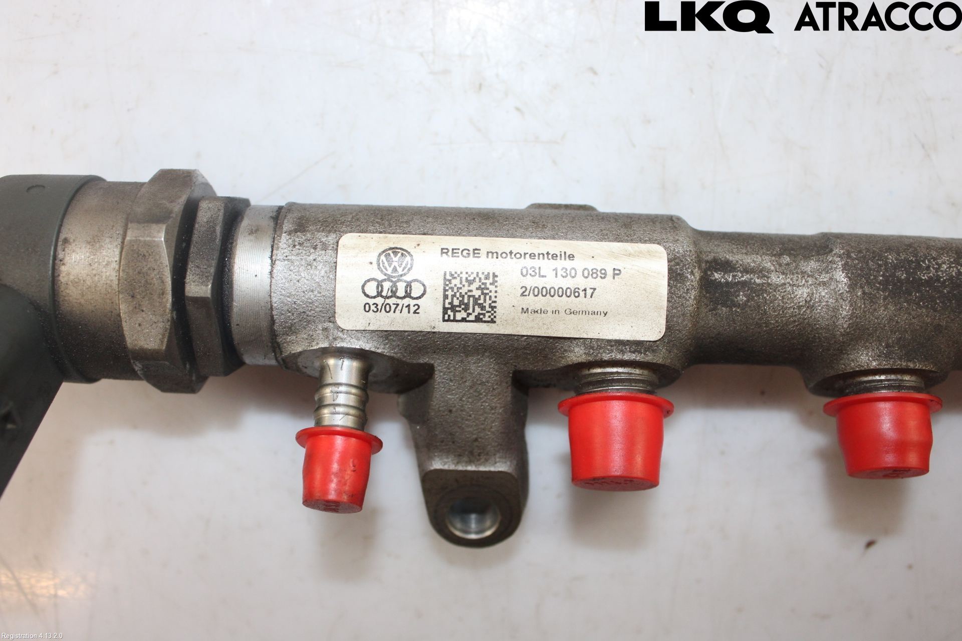 Skoda SUPERB 09-15 Inj. Fuelrail