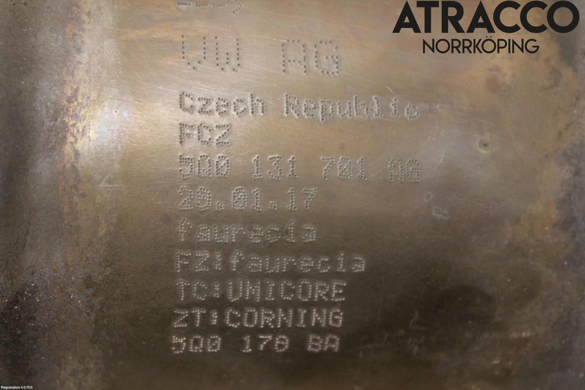 Volkswagen VW GOLF / E-GOLF VII 13-20 Katalysator