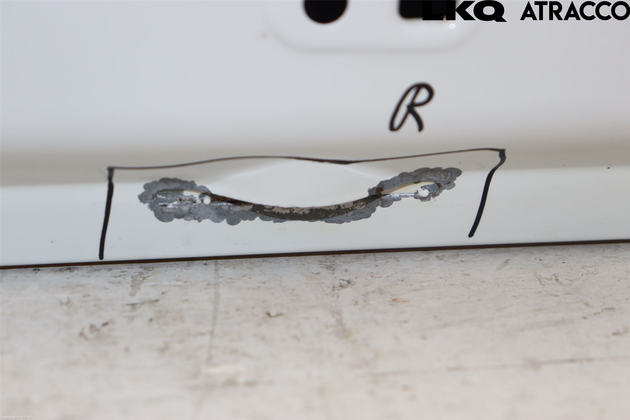 Audi Q5 09-16 Dörr Bak Vänster