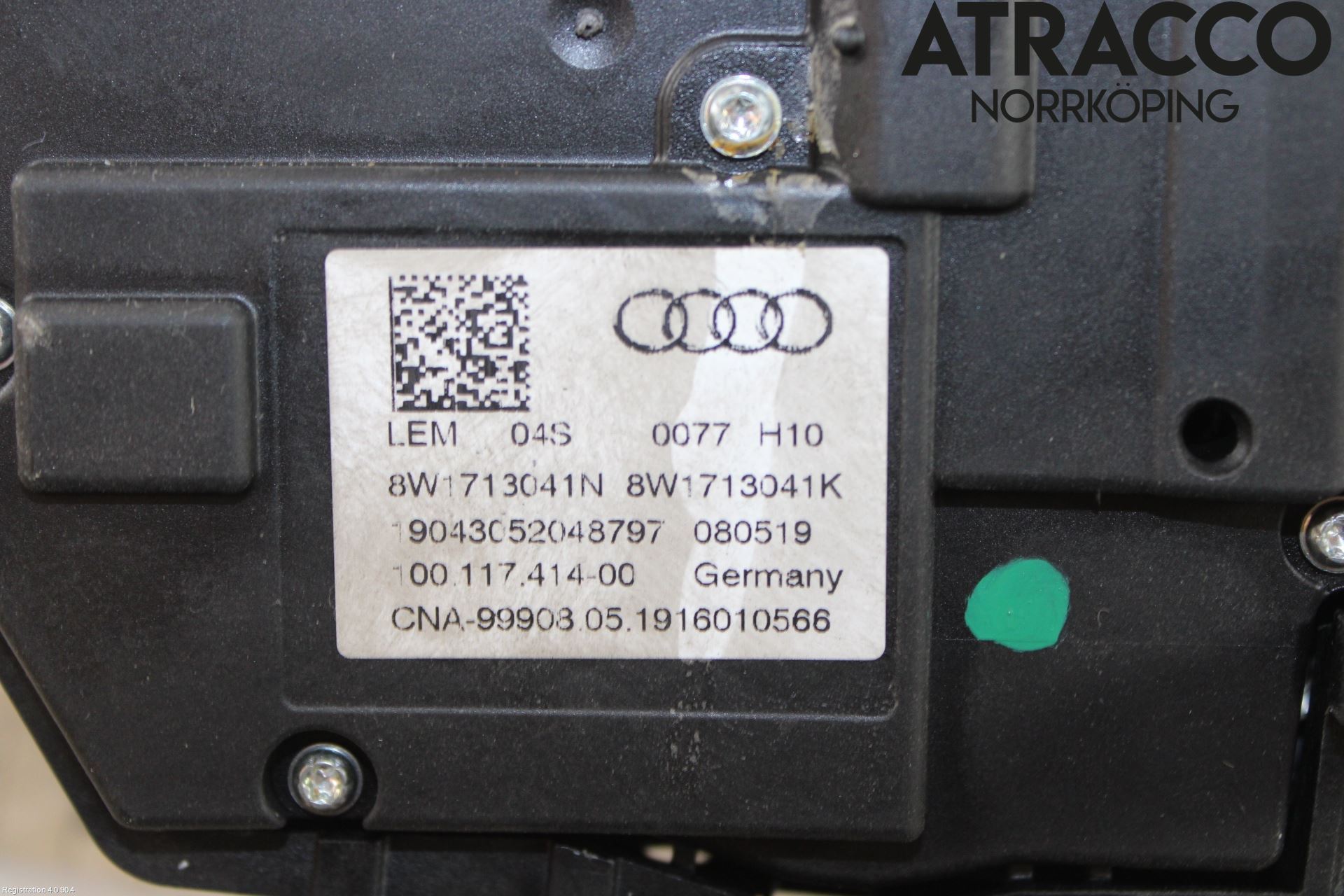 Audi A4/S4 B9 20- Växelspak