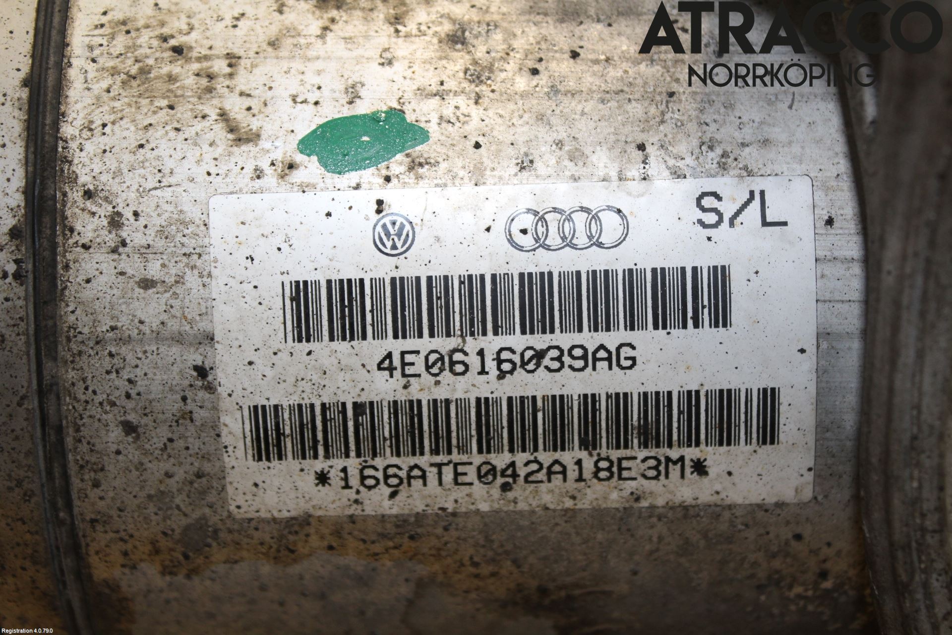 Audi A8/S8 4E  02-09 Fjäderben Fram Vänster