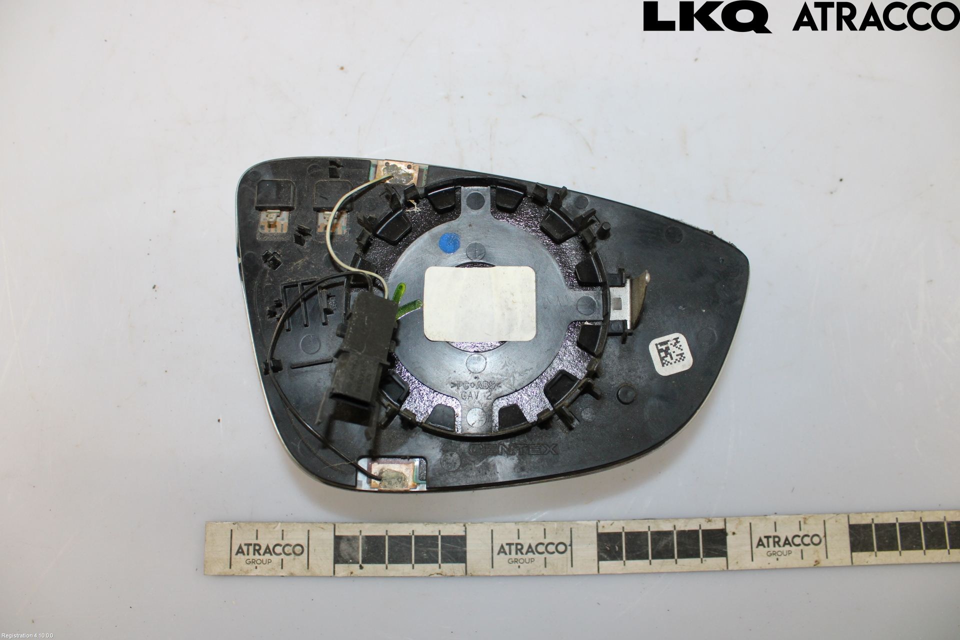Volkswagen VW PASSAT 11-14 Spegelglas Vä