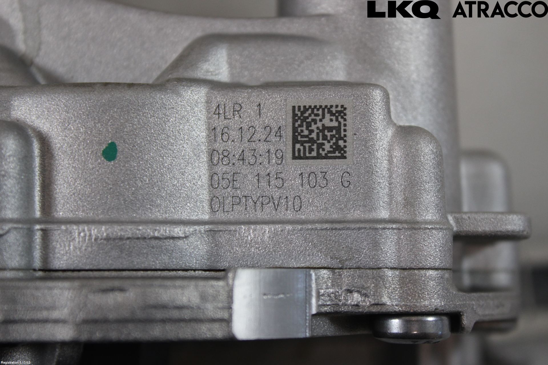 Audi A3/S3 8Y 21- Oljepump Motor