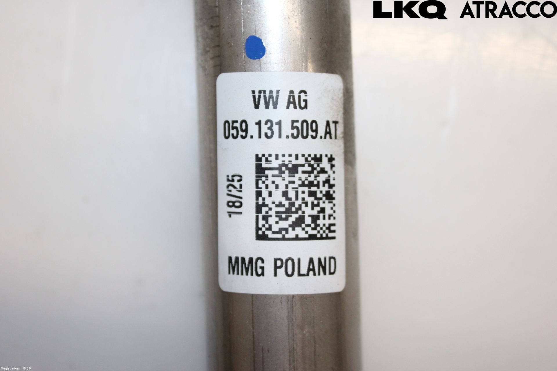 Volkswagen VW TOUAREG CR 18- Egr Rör