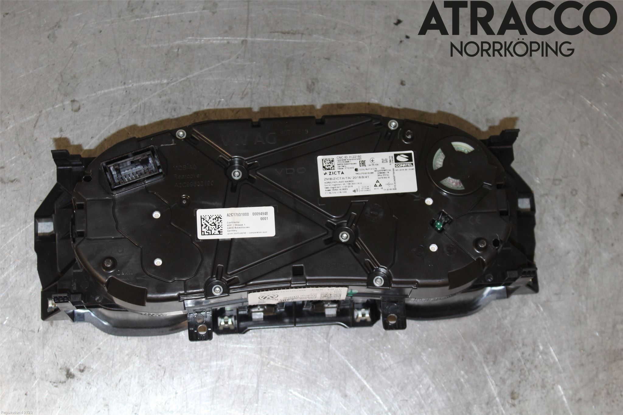 Volkswagen VW POLO VI 18->> Instrument Komb