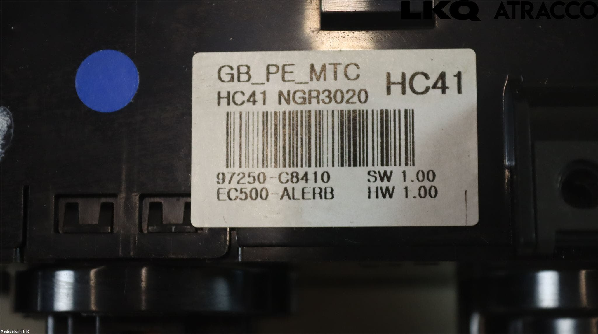 Hyundai i20 GB 15-20 Värmereglage