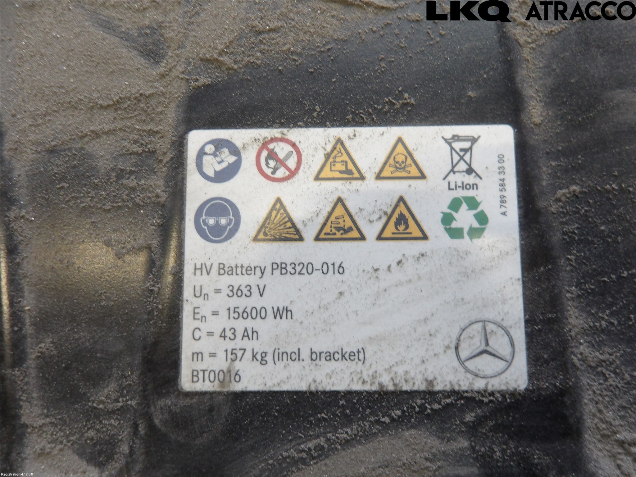 Mercedes-Benz MB A-KLASS (W177) 18- Batteri Högspänning
