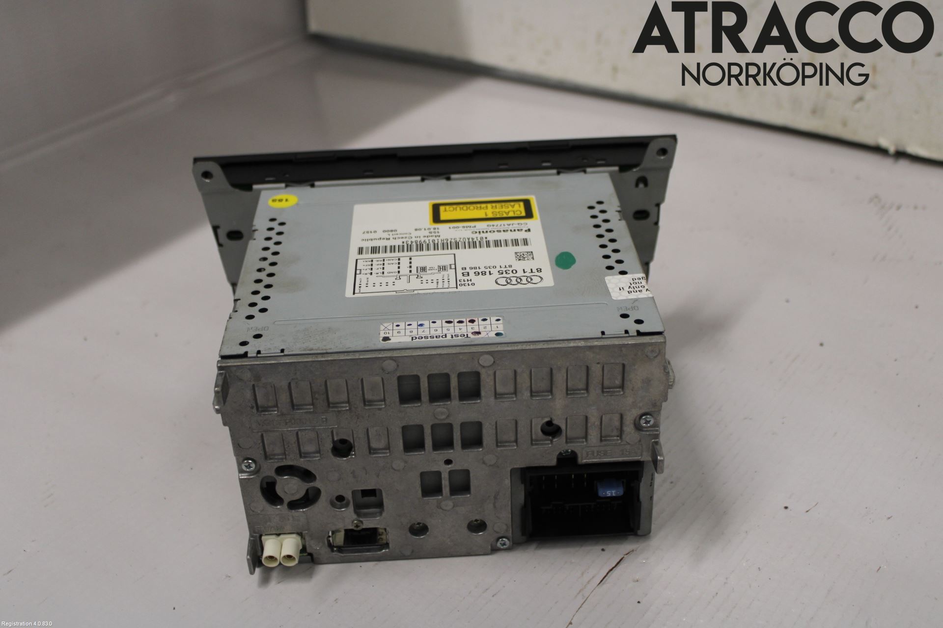 Audi A4/S4 08-11 Cd Radio - Multimediapanel