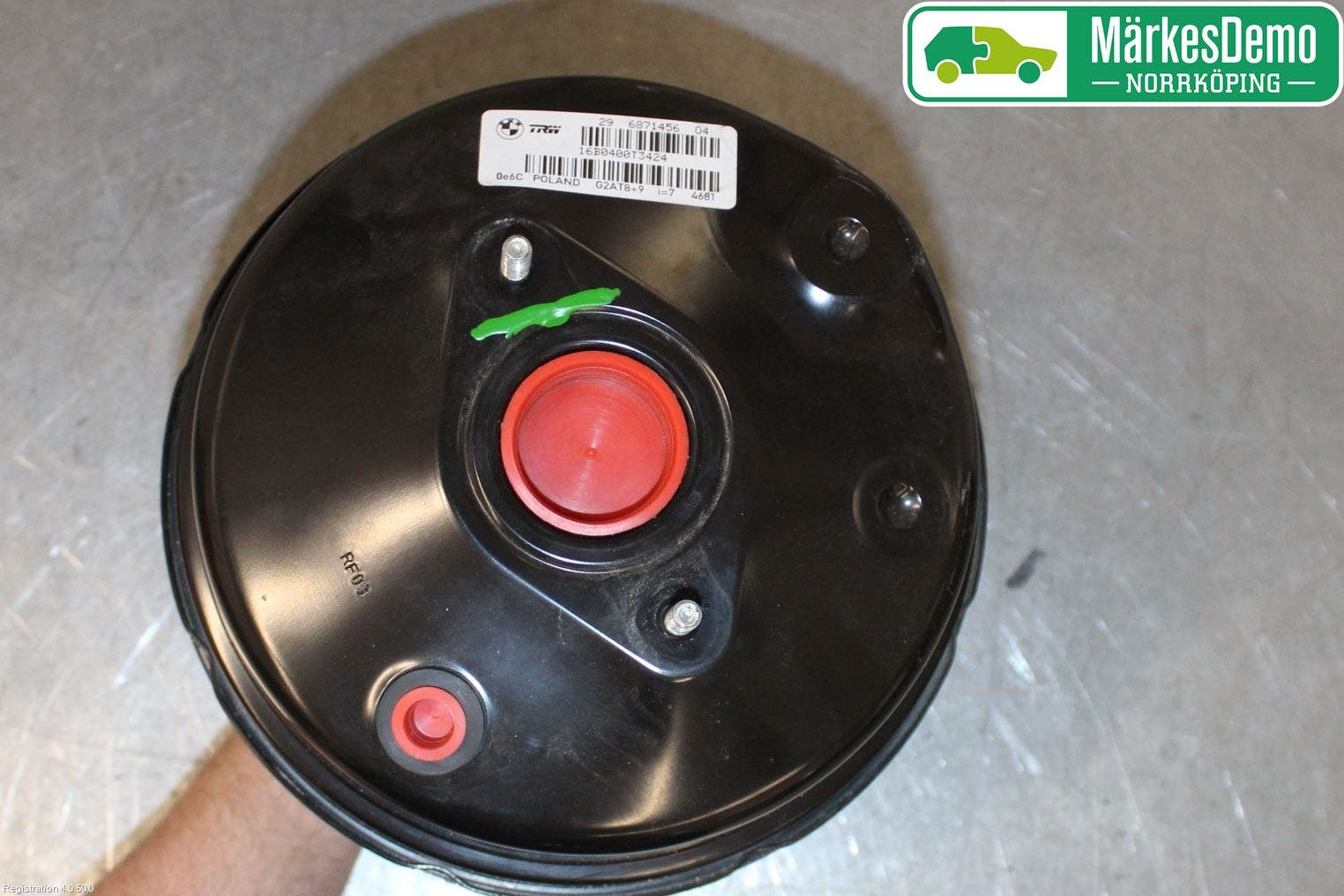 BMW X4 F26 14-18 Bromsservo