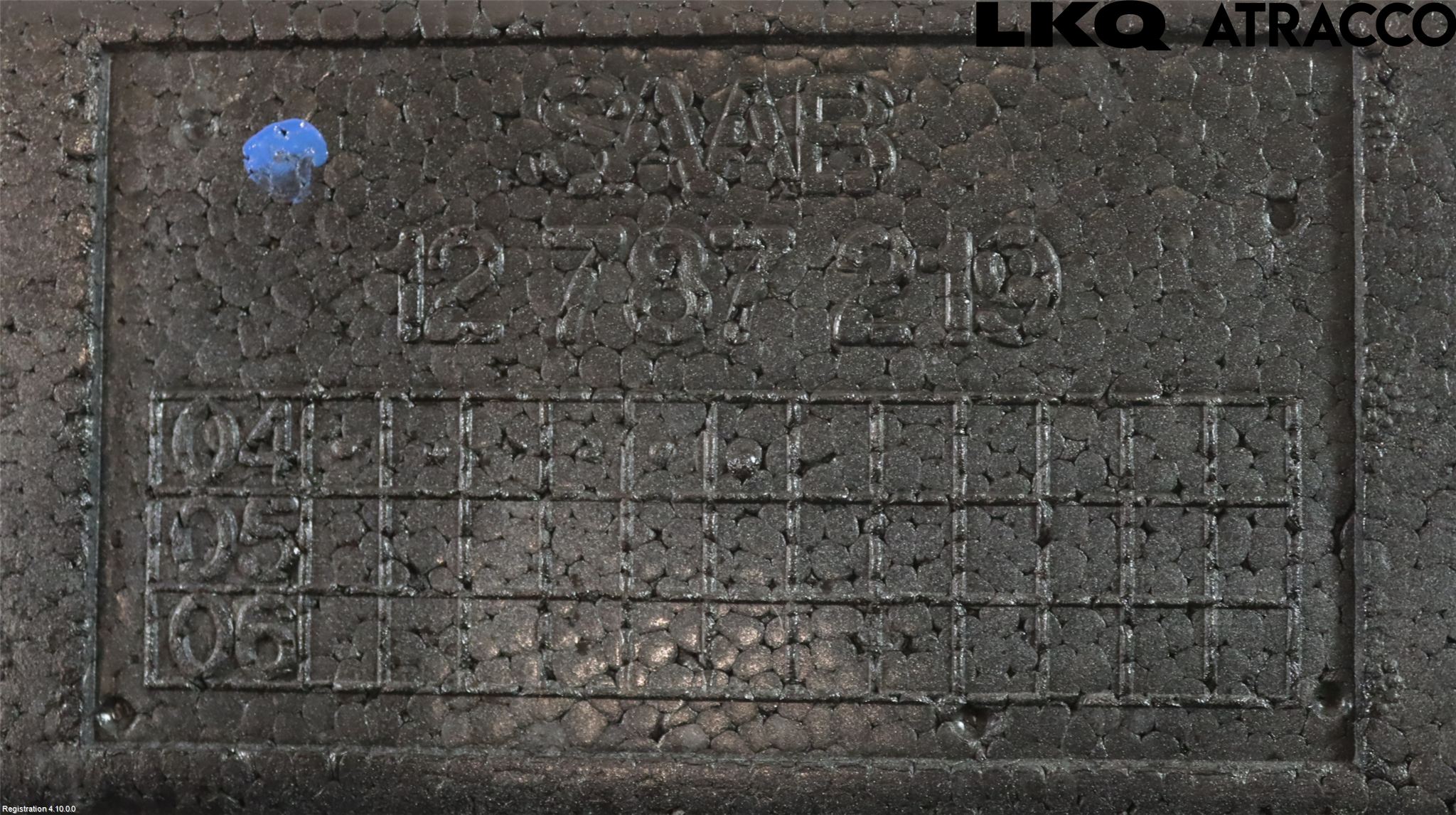 Saab 9-3 VER 2 Stötfångar Deformelement Fram