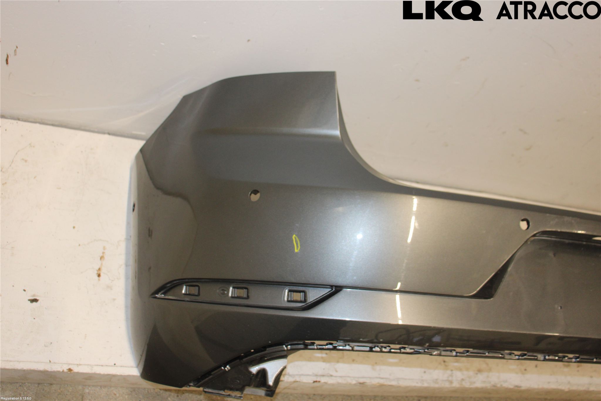 Volkswagen VW GOLF / E-GOLF VII 13-20 Stötfångarbeklädnad Bak