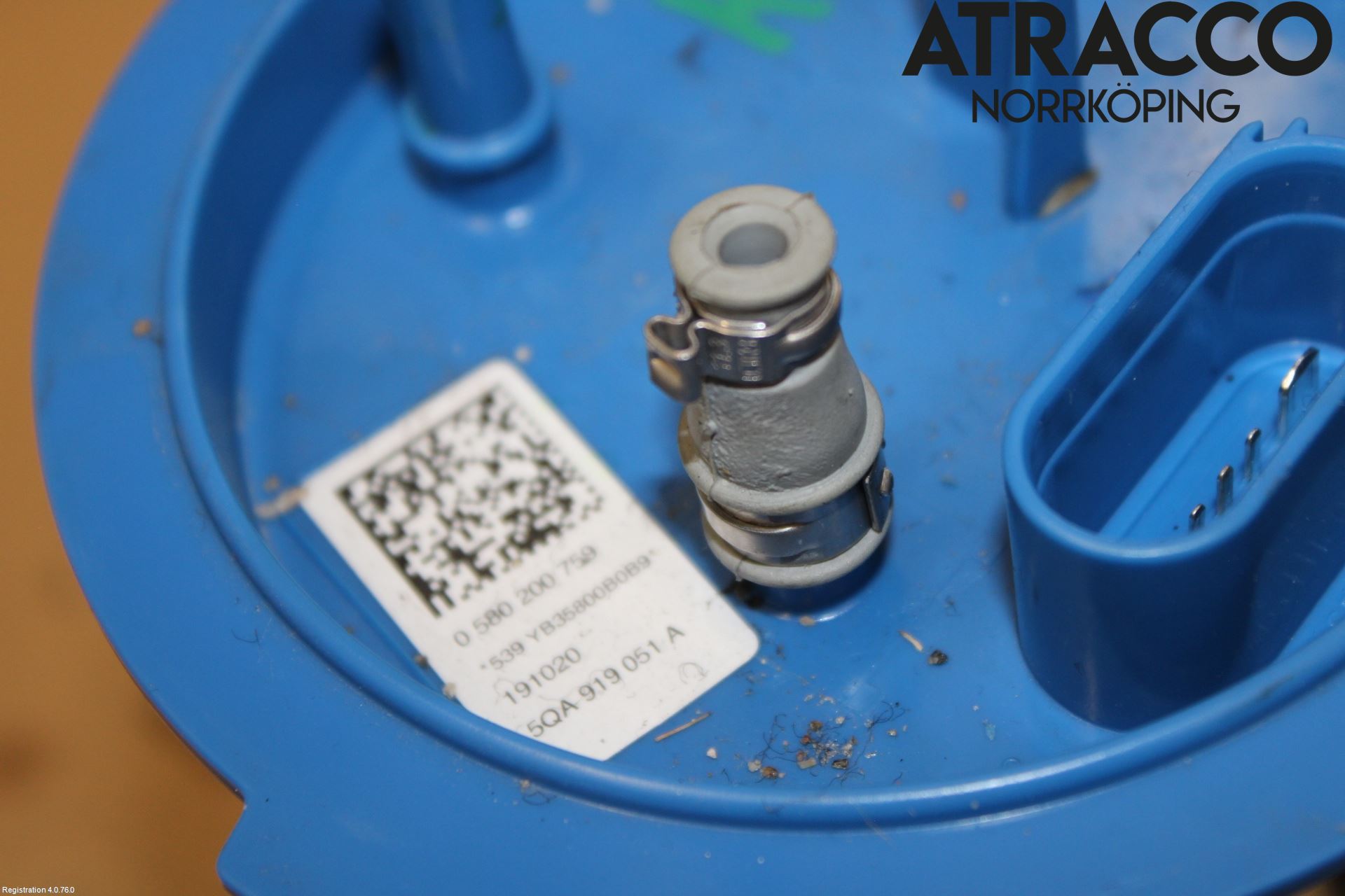 Volkswagen VW TOURAN 16- Bränslepump El