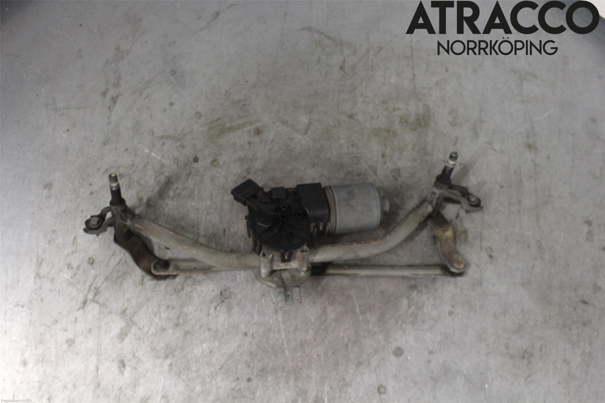 Peugeot 207 Torkarmekanism Vindruta