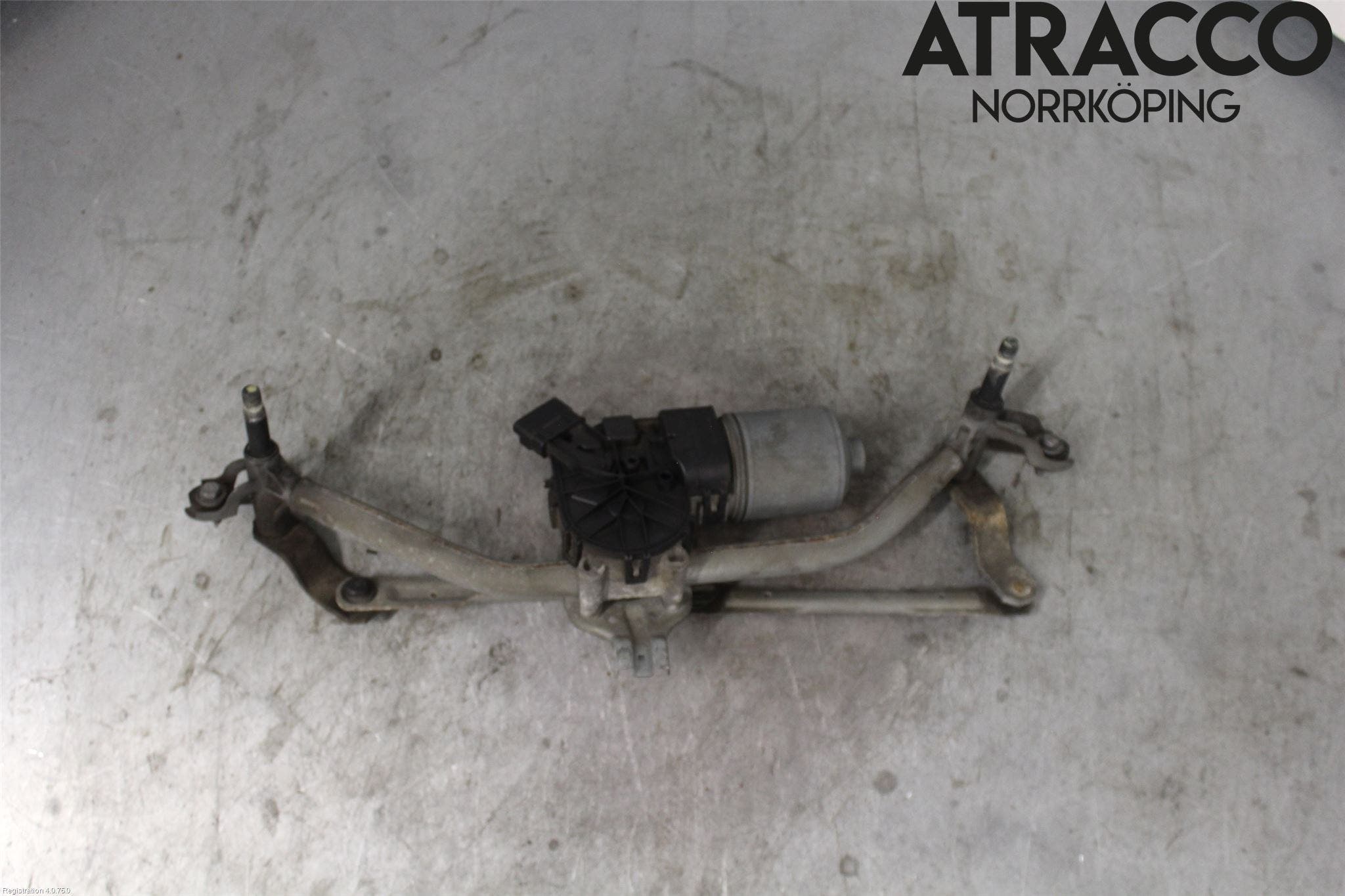 Peugeot 207 Torkarmekanism Vindruta