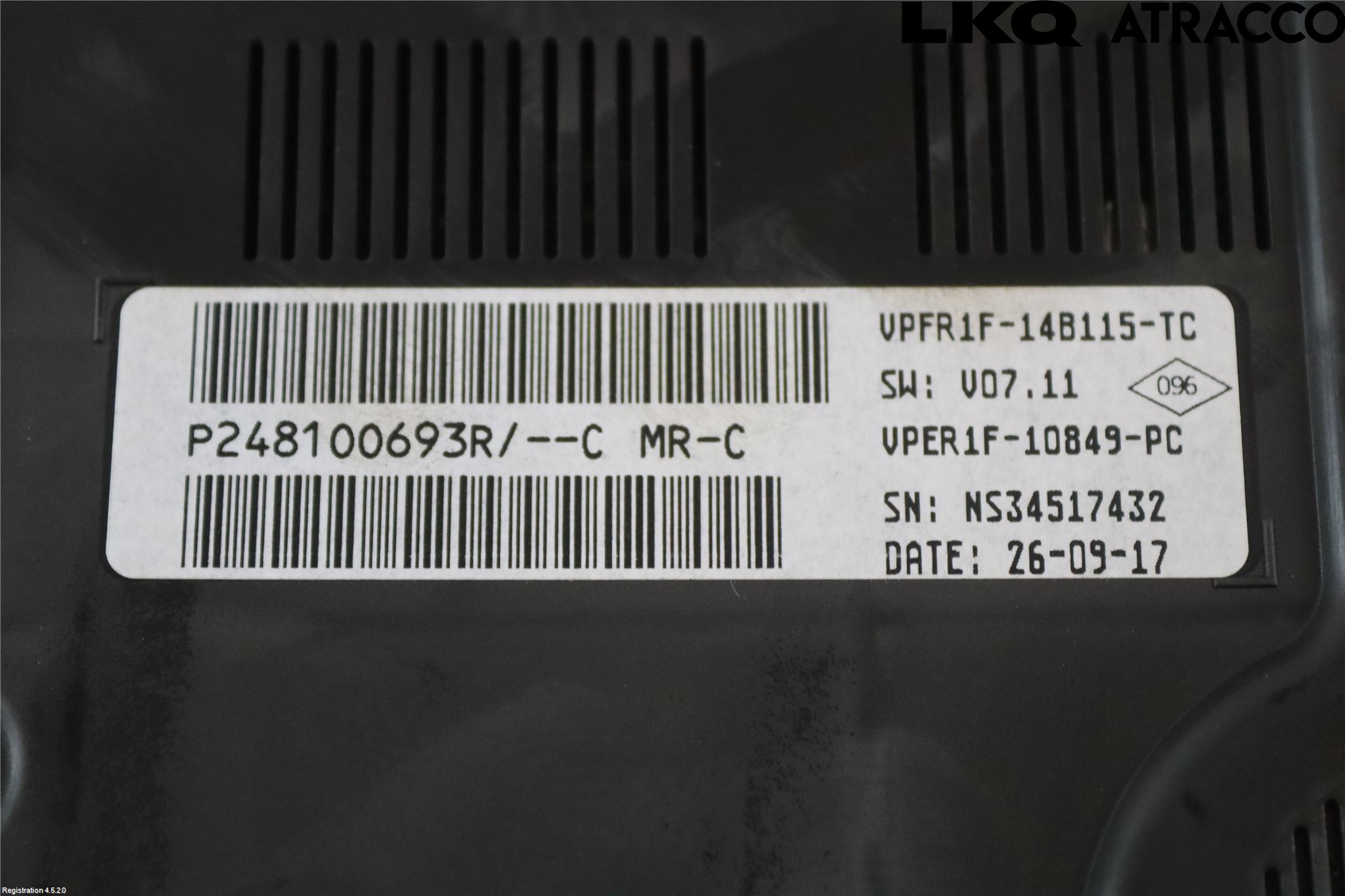 Renault MEGANE IV 16-23 Instrument Komb