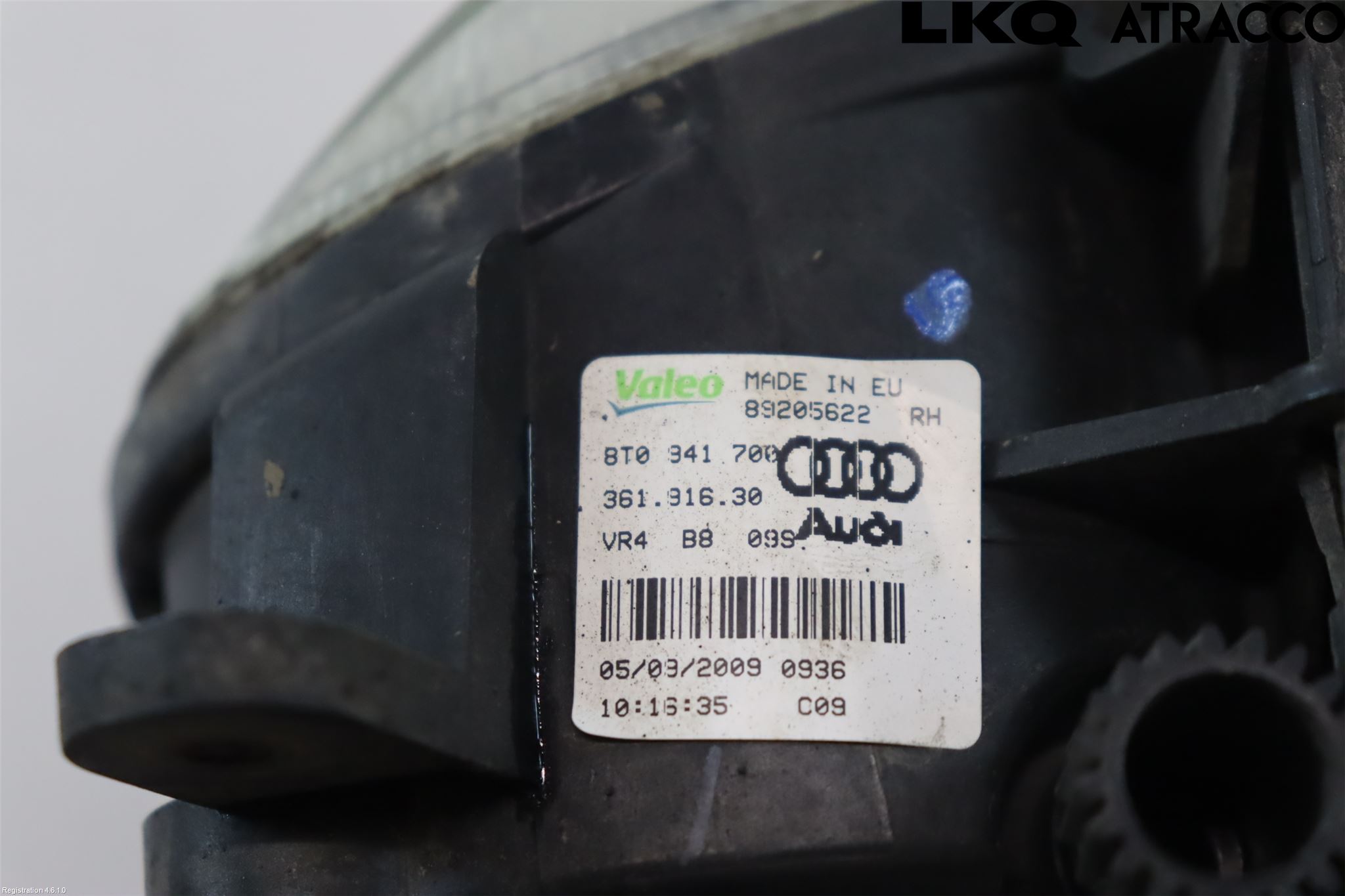 Audi A4/S4 08-11 Dimljus-Varselljus Fram