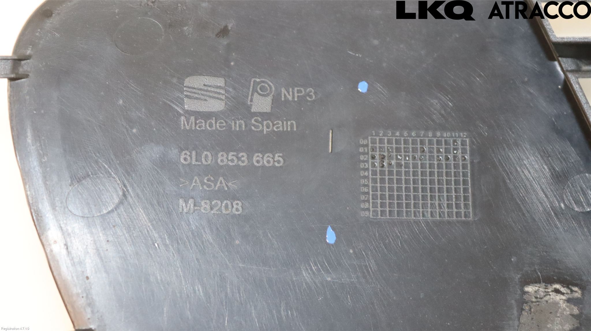 Seat IBIZA III 02-06 Grilldel Vänster