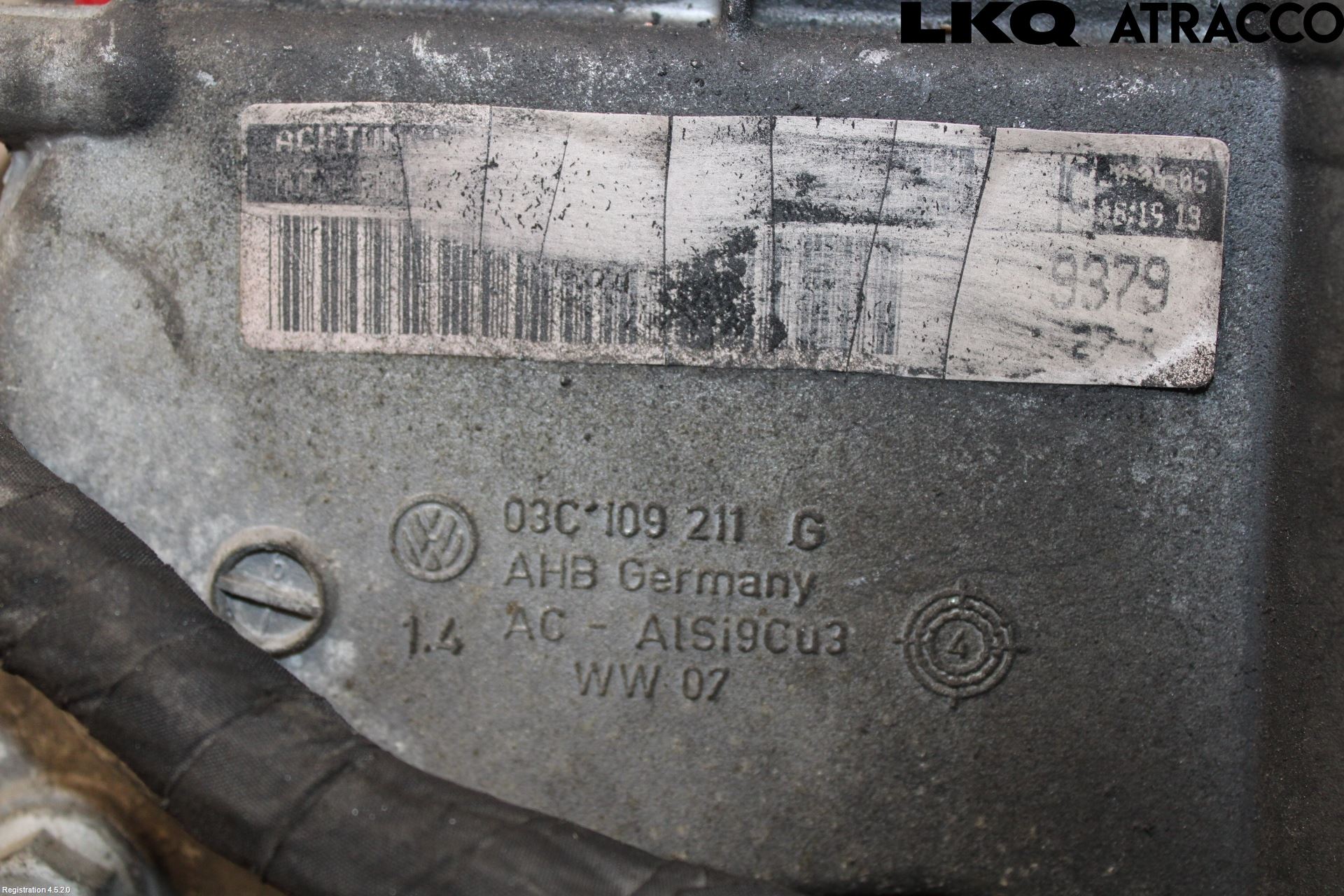 Volkswagen VW GOLF V 04-09 Motor Bensin