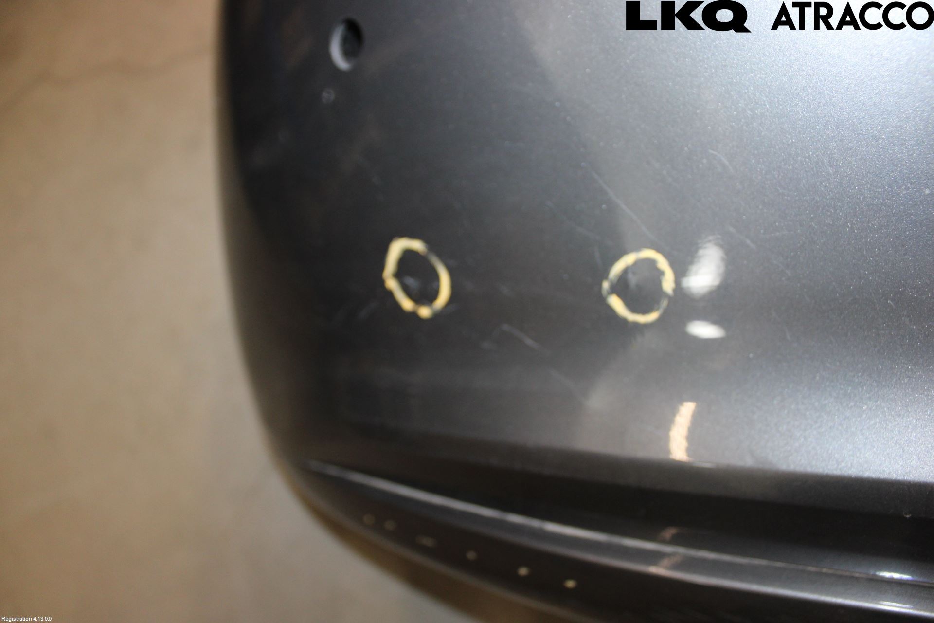 Volkswagen VW POLO 10-17 Stötfångare Bak