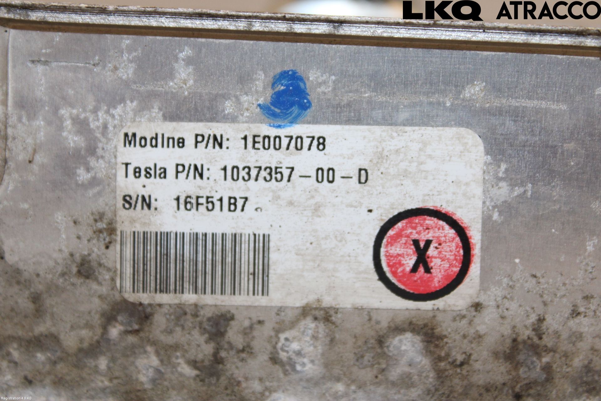 Tesla MODEL X 16- Värmekammare-Växlare