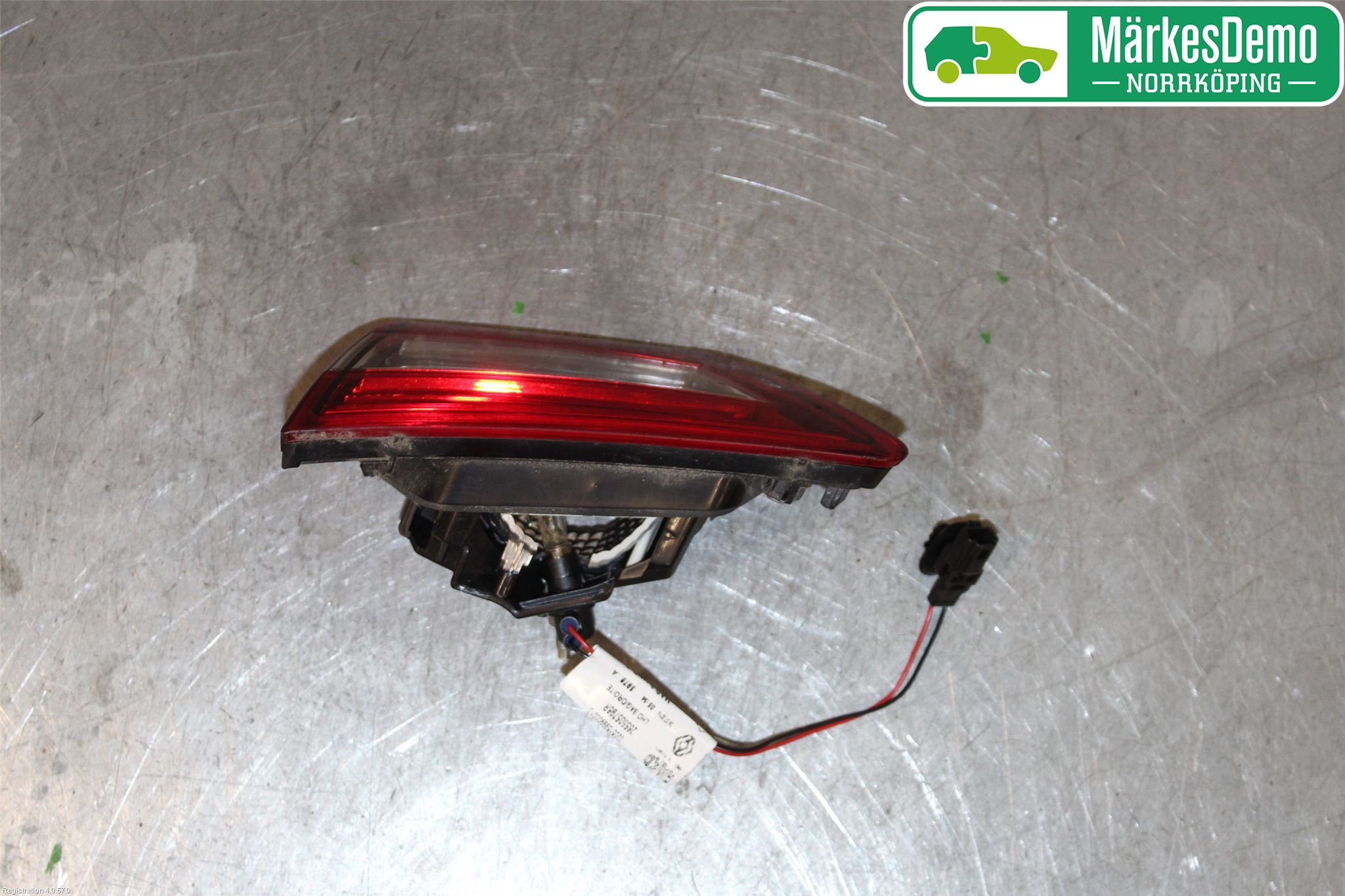 Renault CLIO IV 12-16 Bakljus Lucka Hö