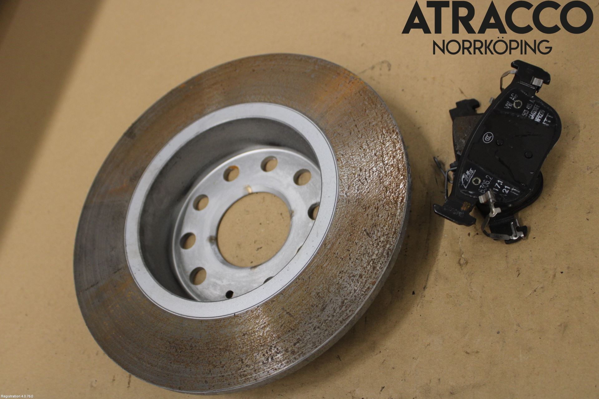 Seat LEON 20- Bromsskiva Bak