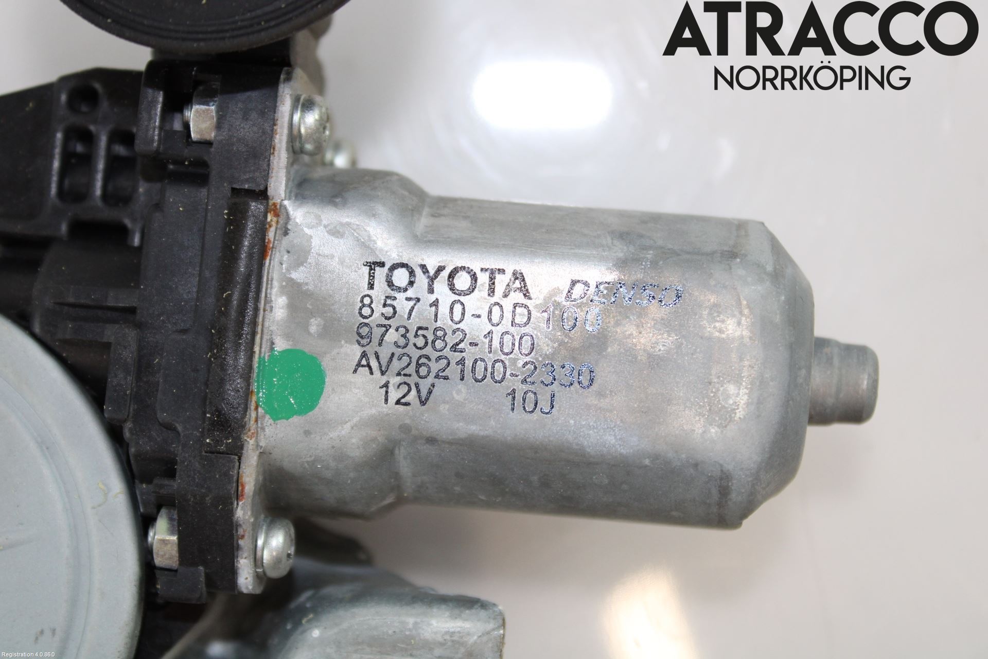 Toyota AURIS 07-09 Fönsterhiss El Kompl