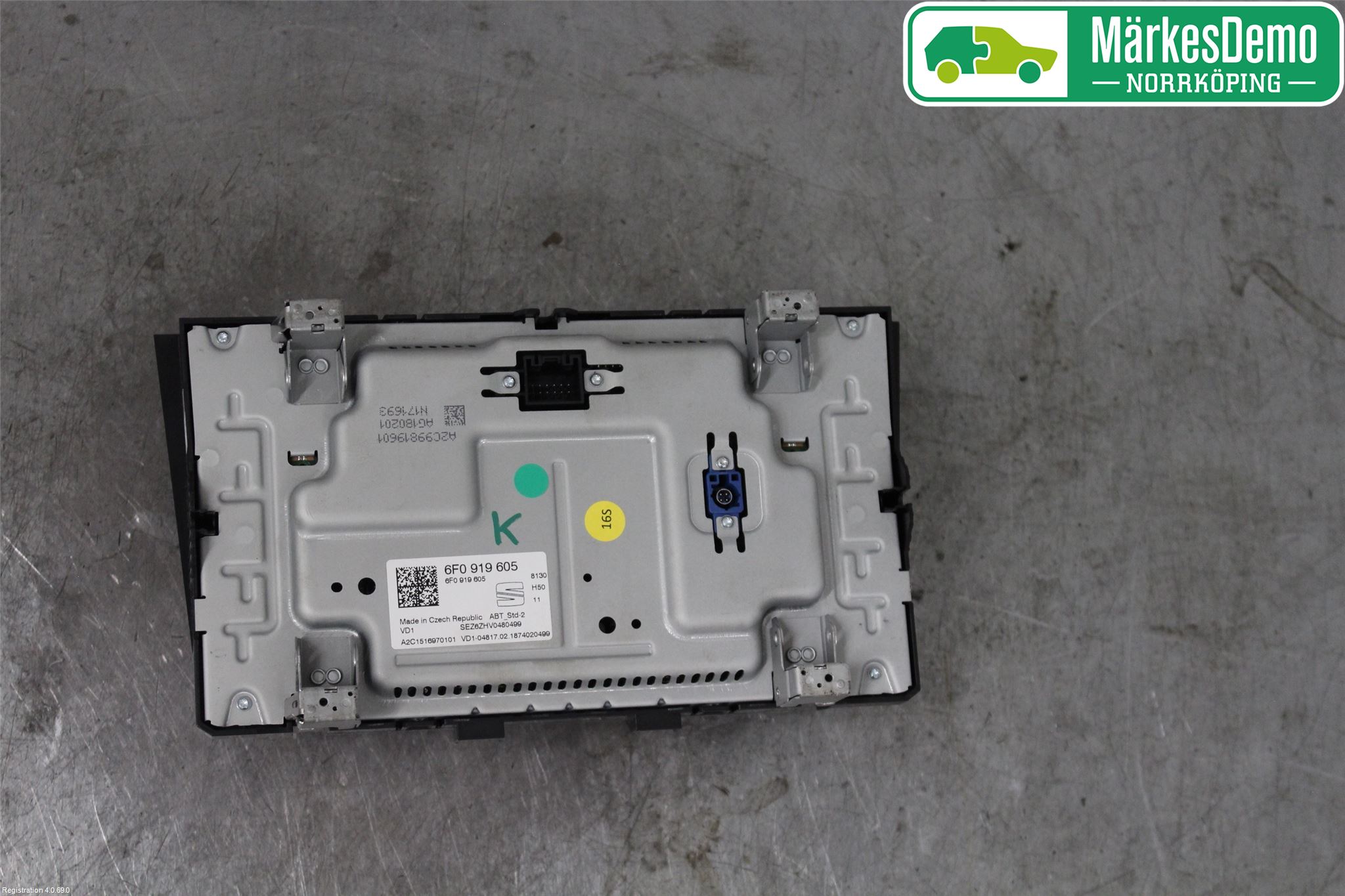 Seat ARONA Multifunktionsdisplay