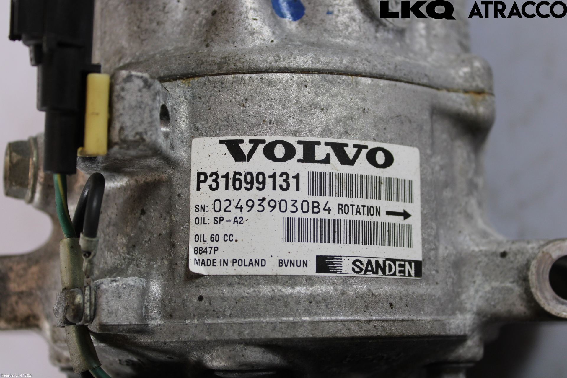 Volvo V90 17->> Ac Kompressor