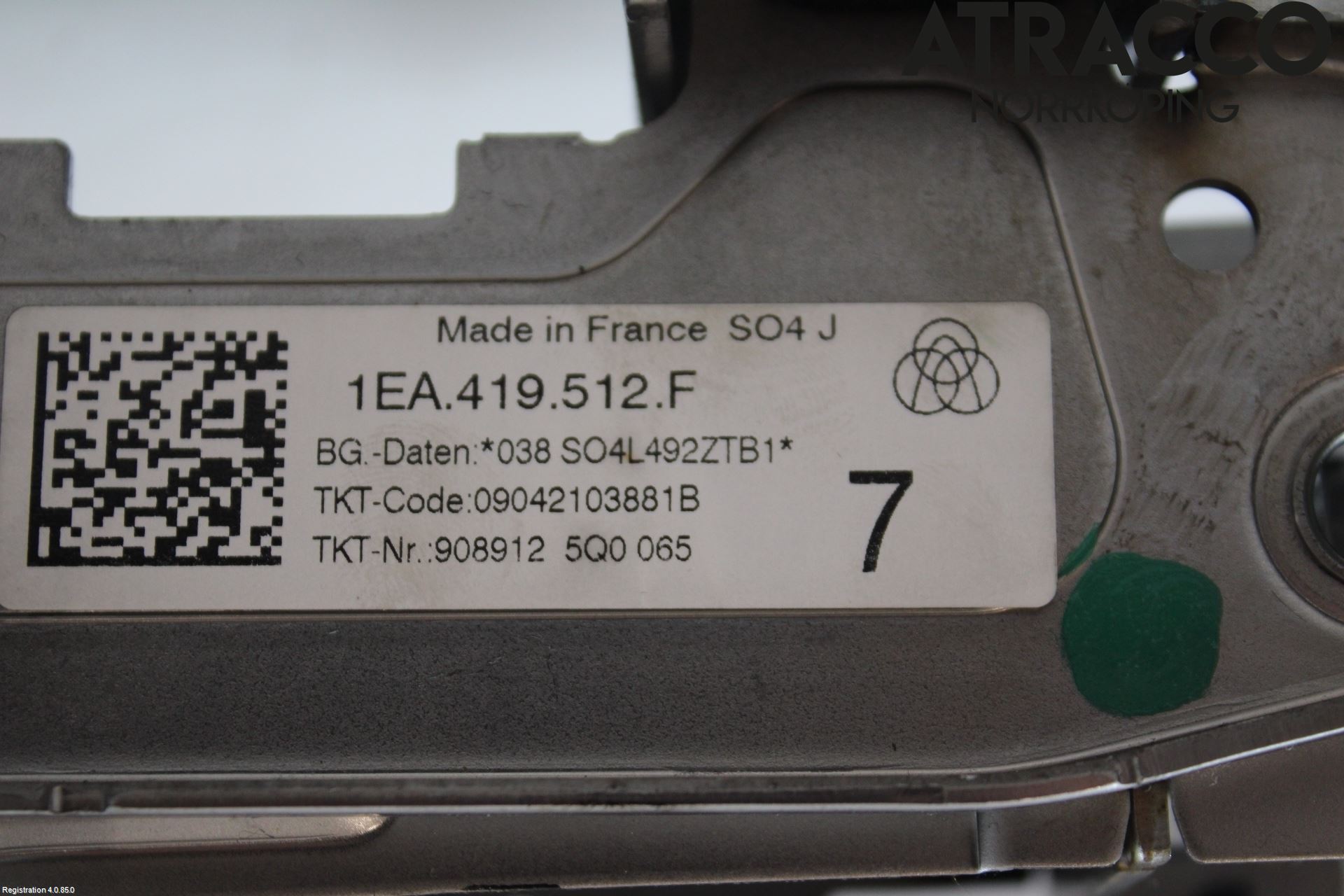 Volkswagen VW ID.4 21- Rattaxelagg Justerbart