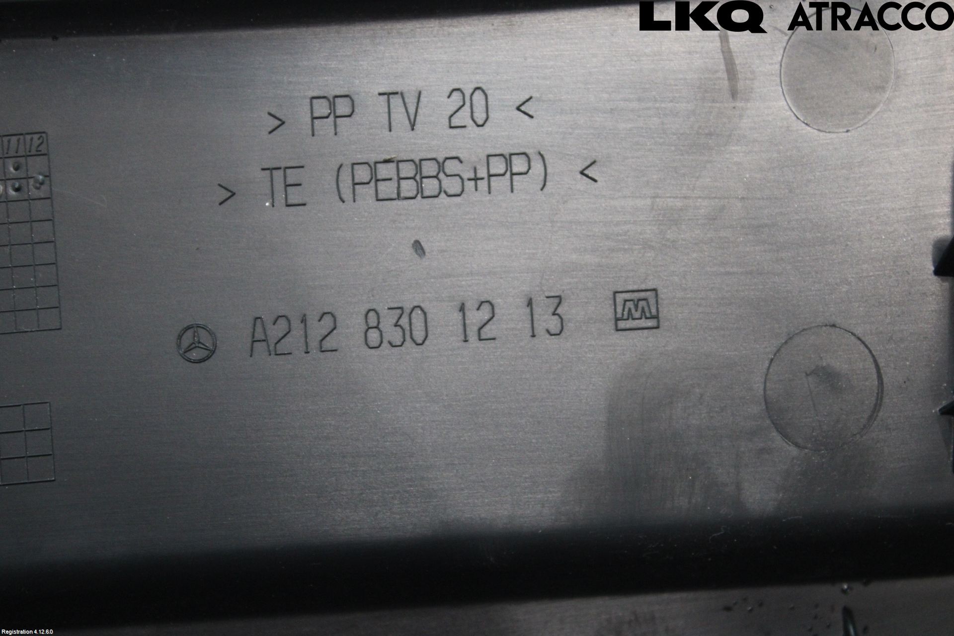 Mercedes-Benz MB E-KLASS (W212) 09-16 Torpedplåt-Torpedplast
