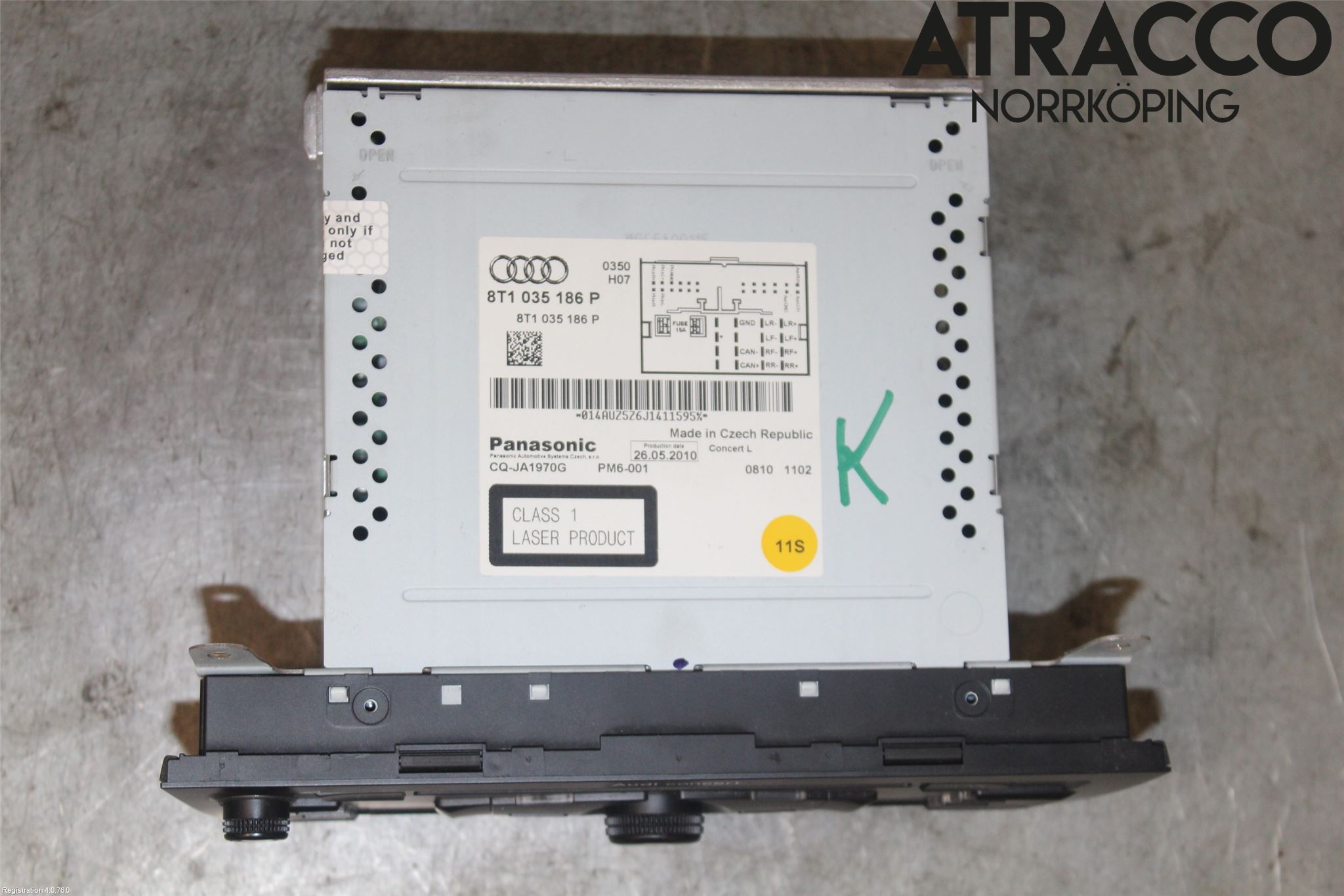 Audi A4/S4 08-11 Cd Radio - Multimediapanel