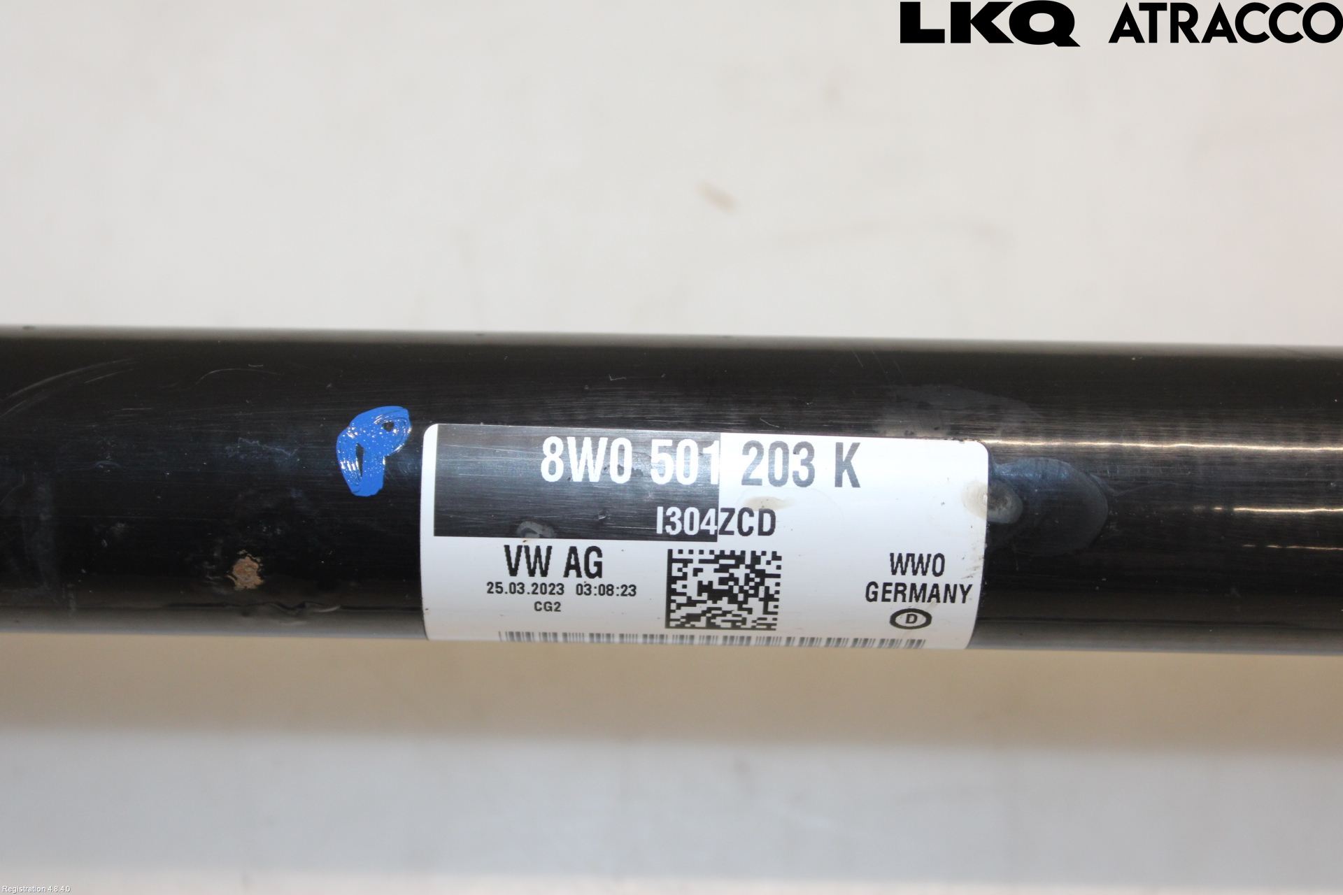 Audi A4/S4 B9 20- Drivaxel Bak Vänster