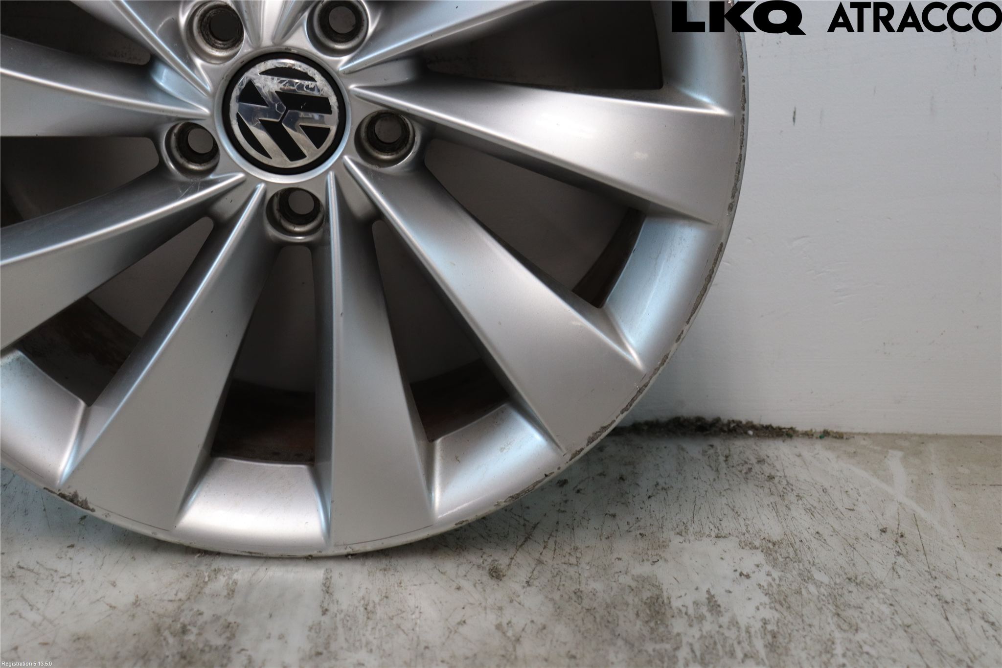 Volkswagen VW SCIROCCO 09-17 Fälg Aluminium