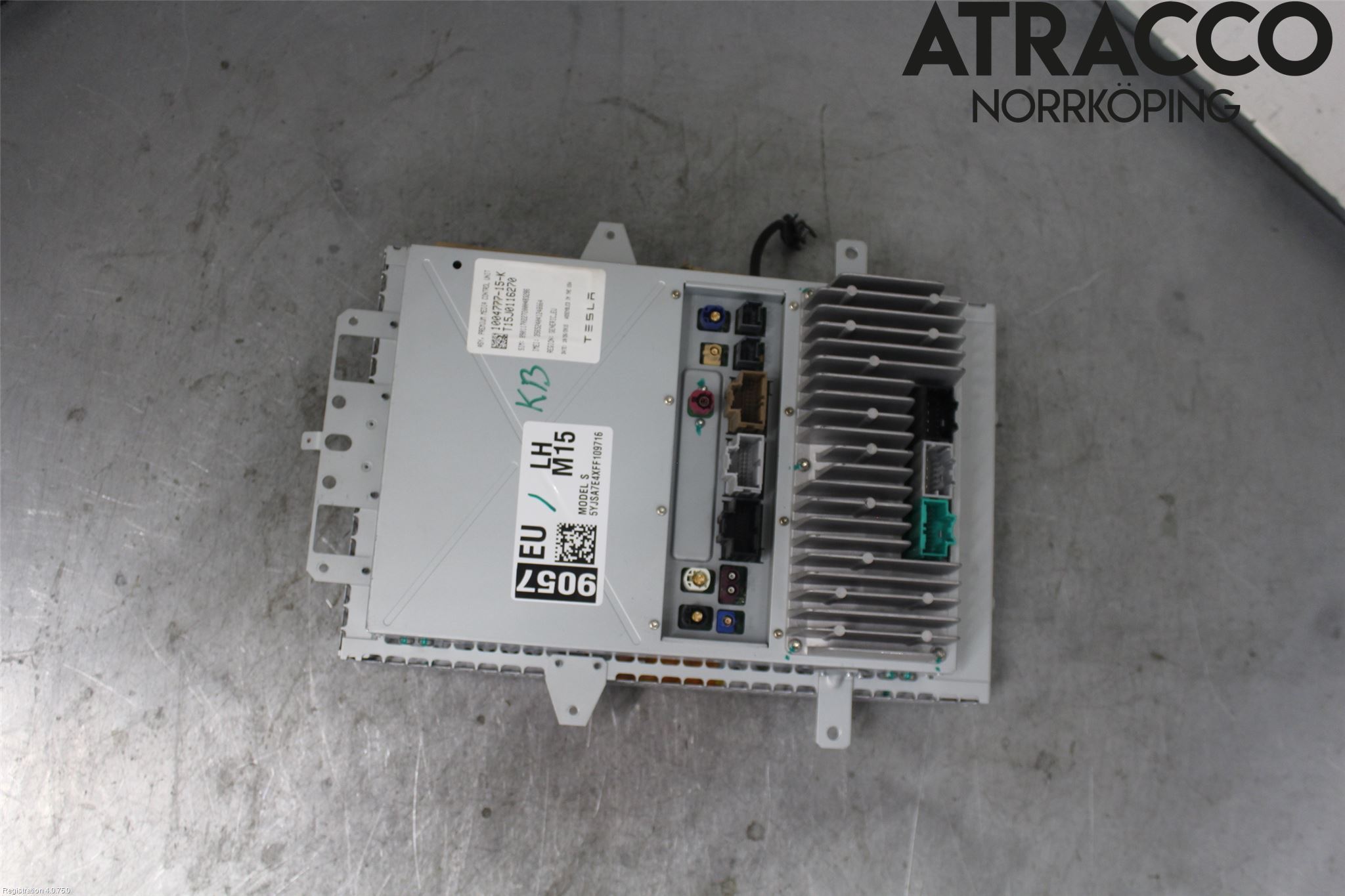 Tesla MODEL S 13- Multifunktionsdisplay