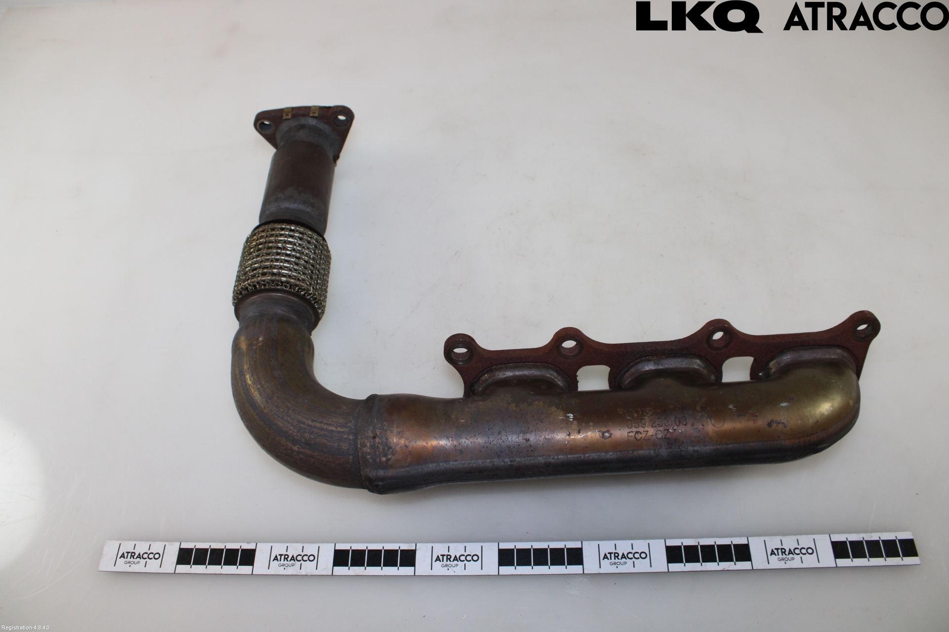 Audi A8/S8 4H 10-17 Grenrör Avgas