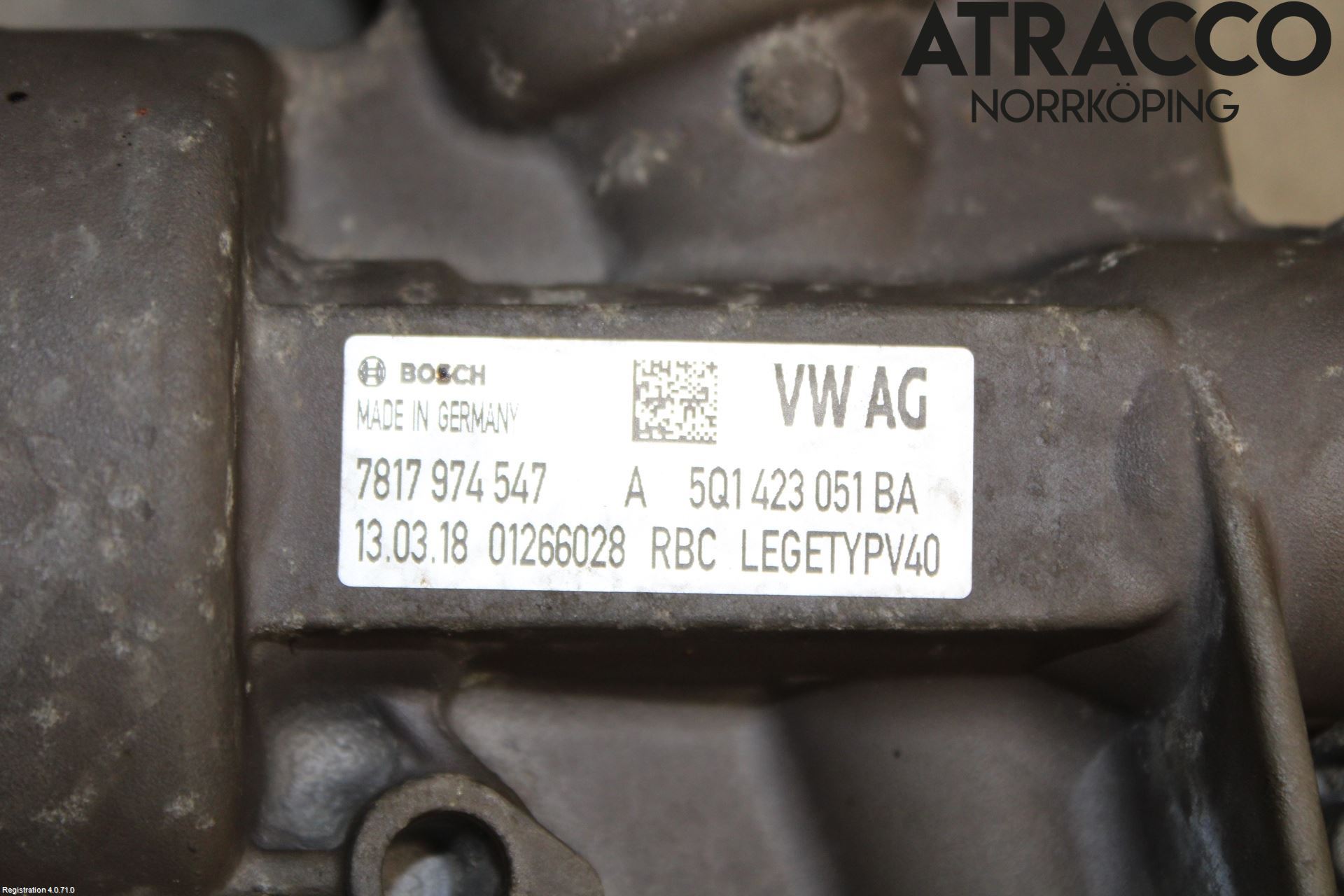 Volkswagen VW GOLF / E-GOLF VII 13-20 Styrväxel-Snäcka Elektrisk